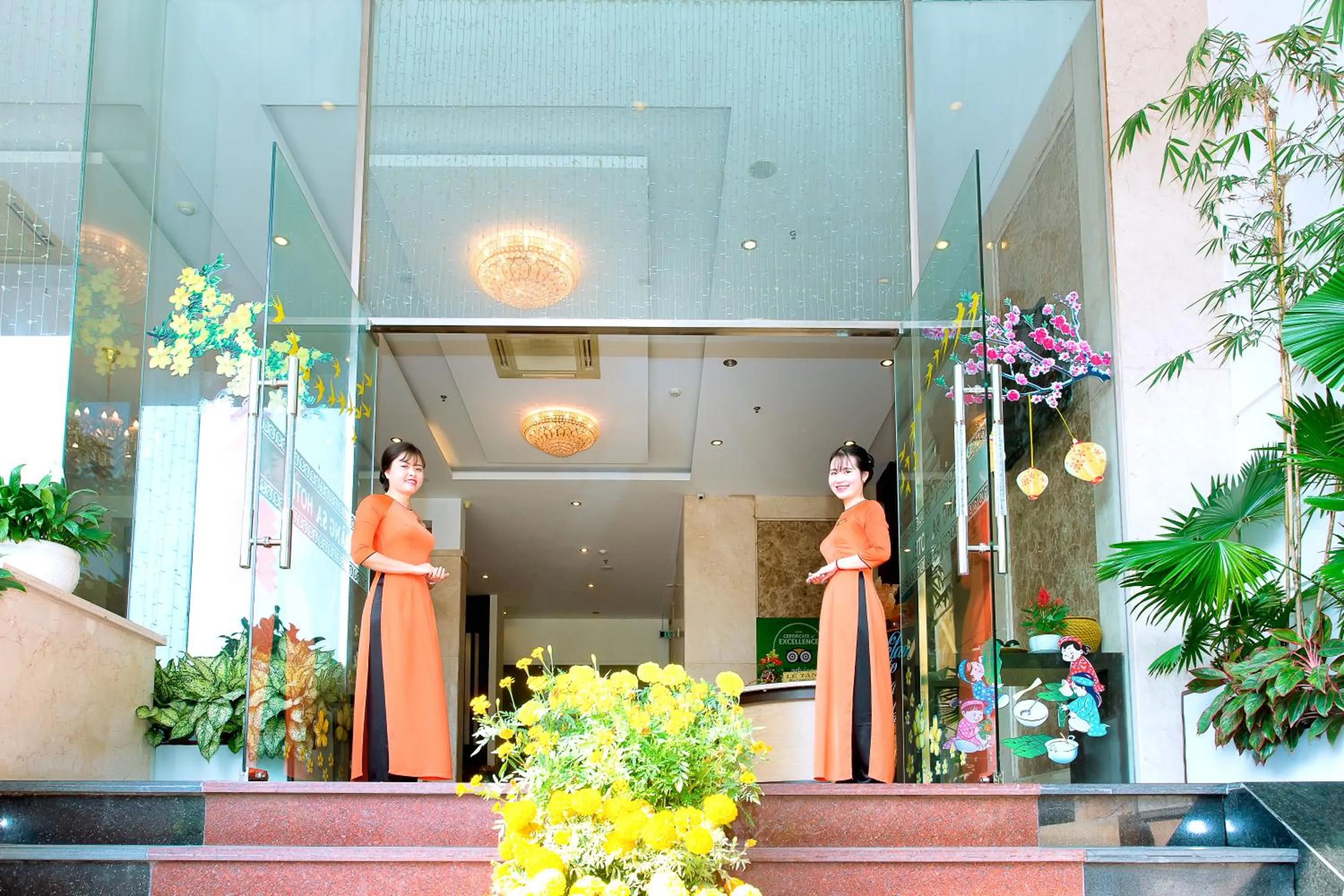 Staff in Hoang Sa Hotel
