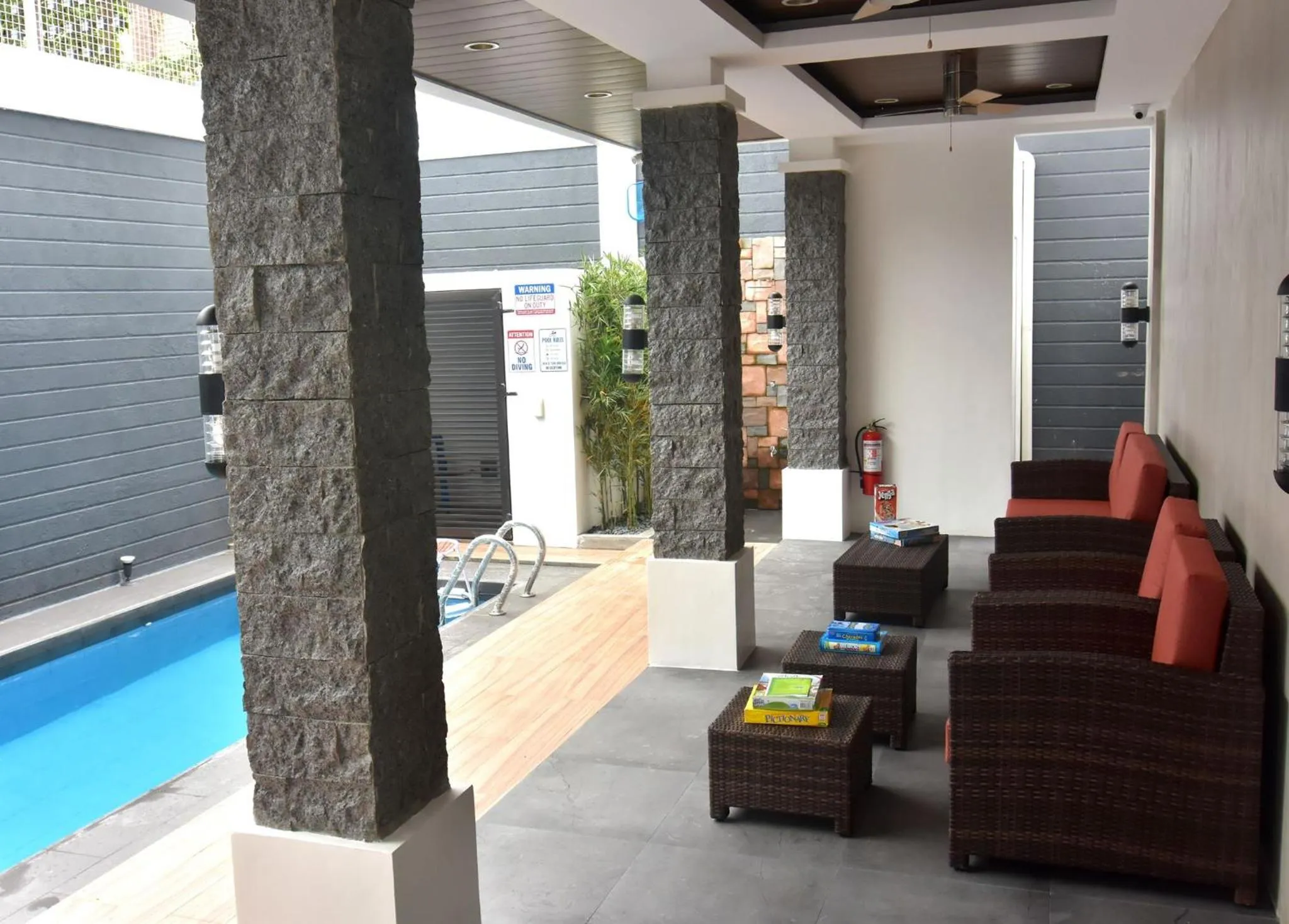 Swimming pool in Andeo Suites