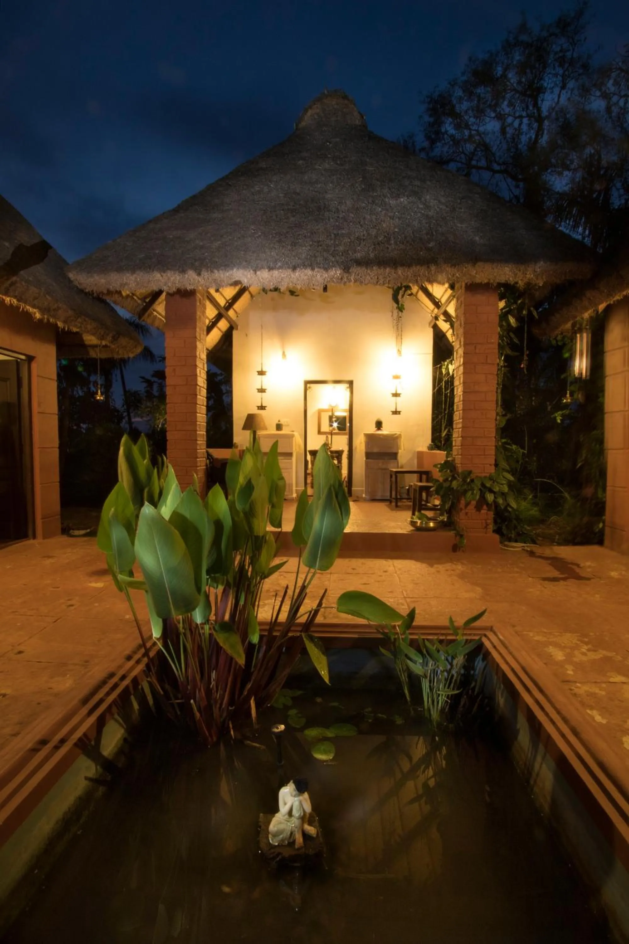 Patio in Red Earth Kabini