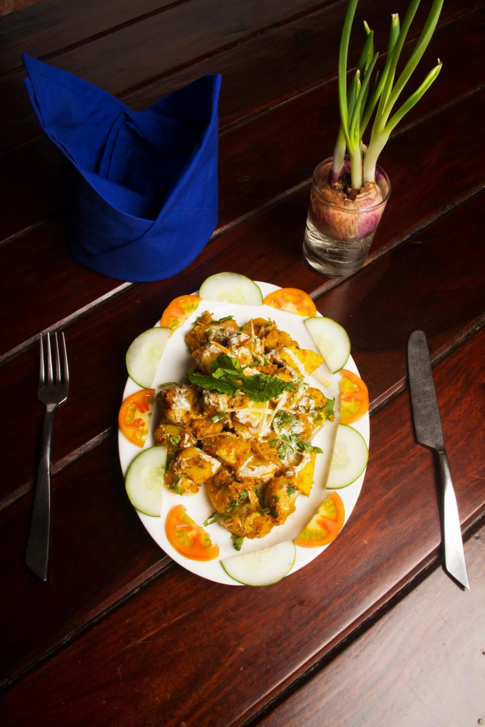 Food in Red Earth Kabini