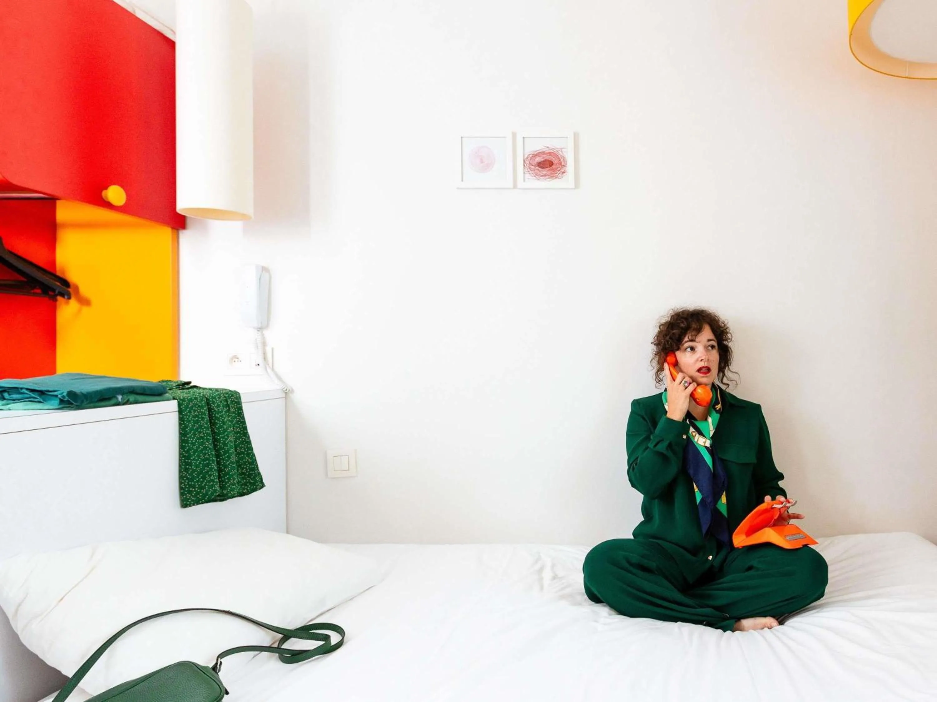 Bedroom, Bed in ibis Styles Paris La Défense Courbevoie