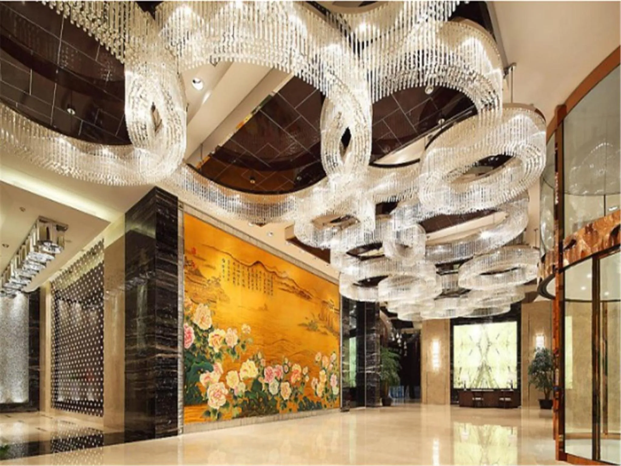 Lobby or reception in Minyoun Chengdu Dongda Hotel