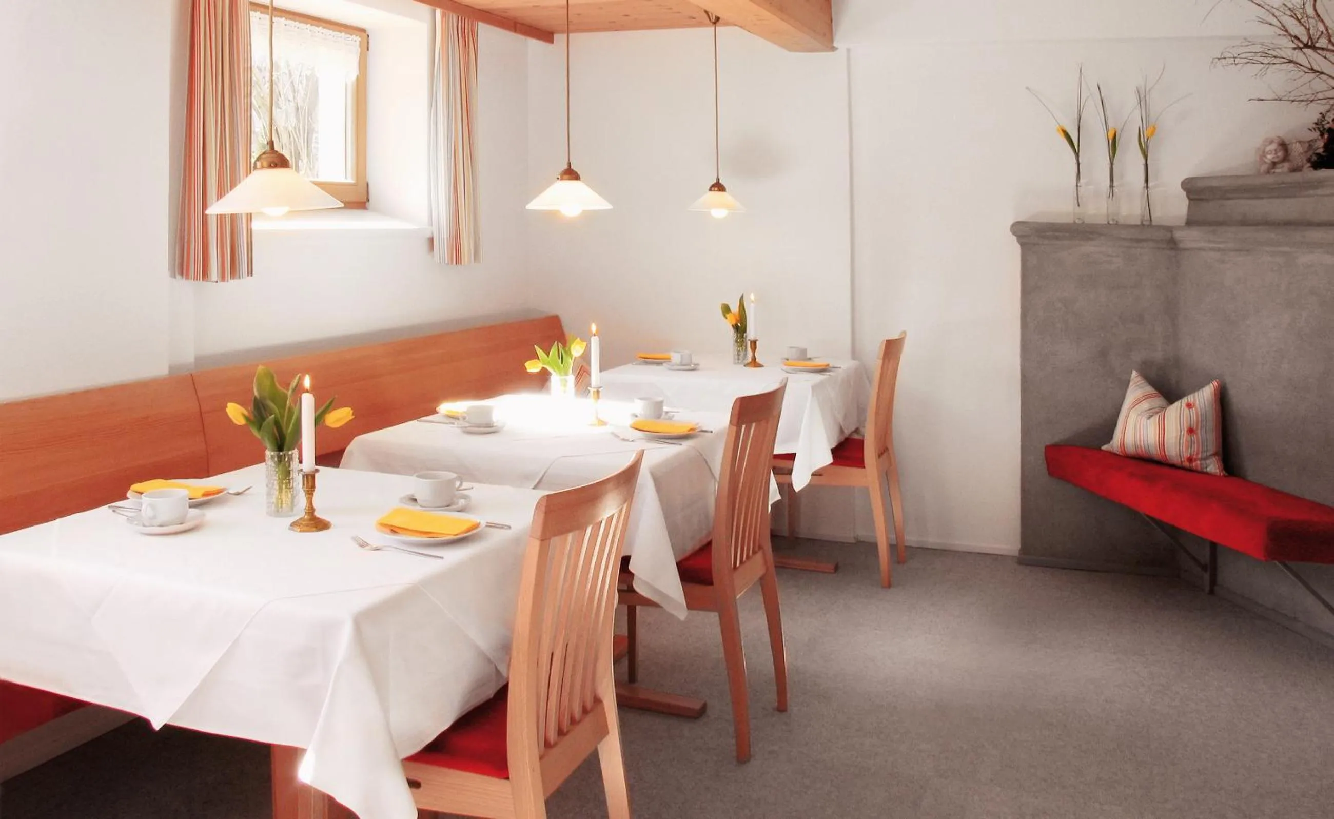 Seating area in Haus Arnika