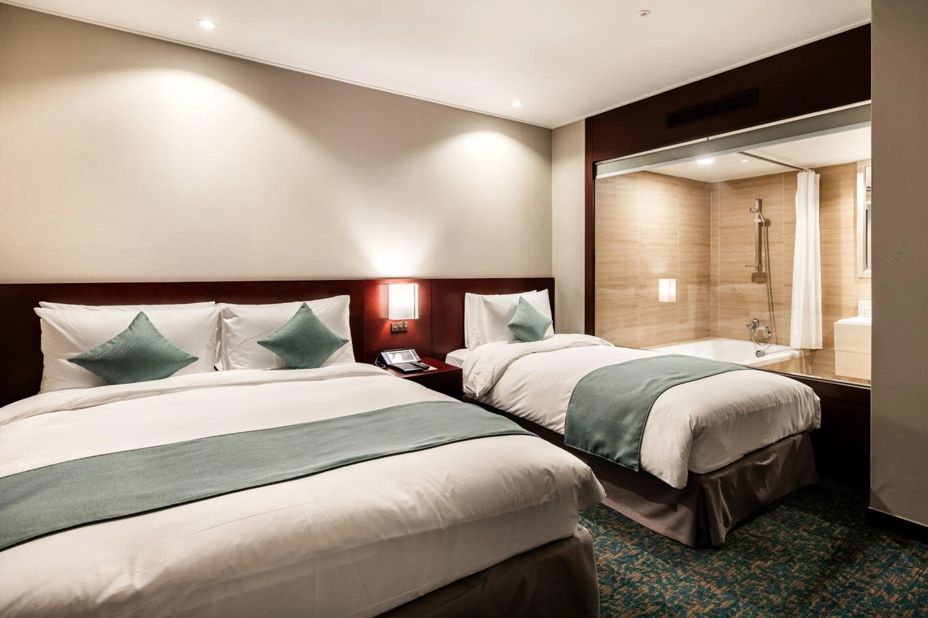 Decorative detail, Bed in Sunshine Hotel