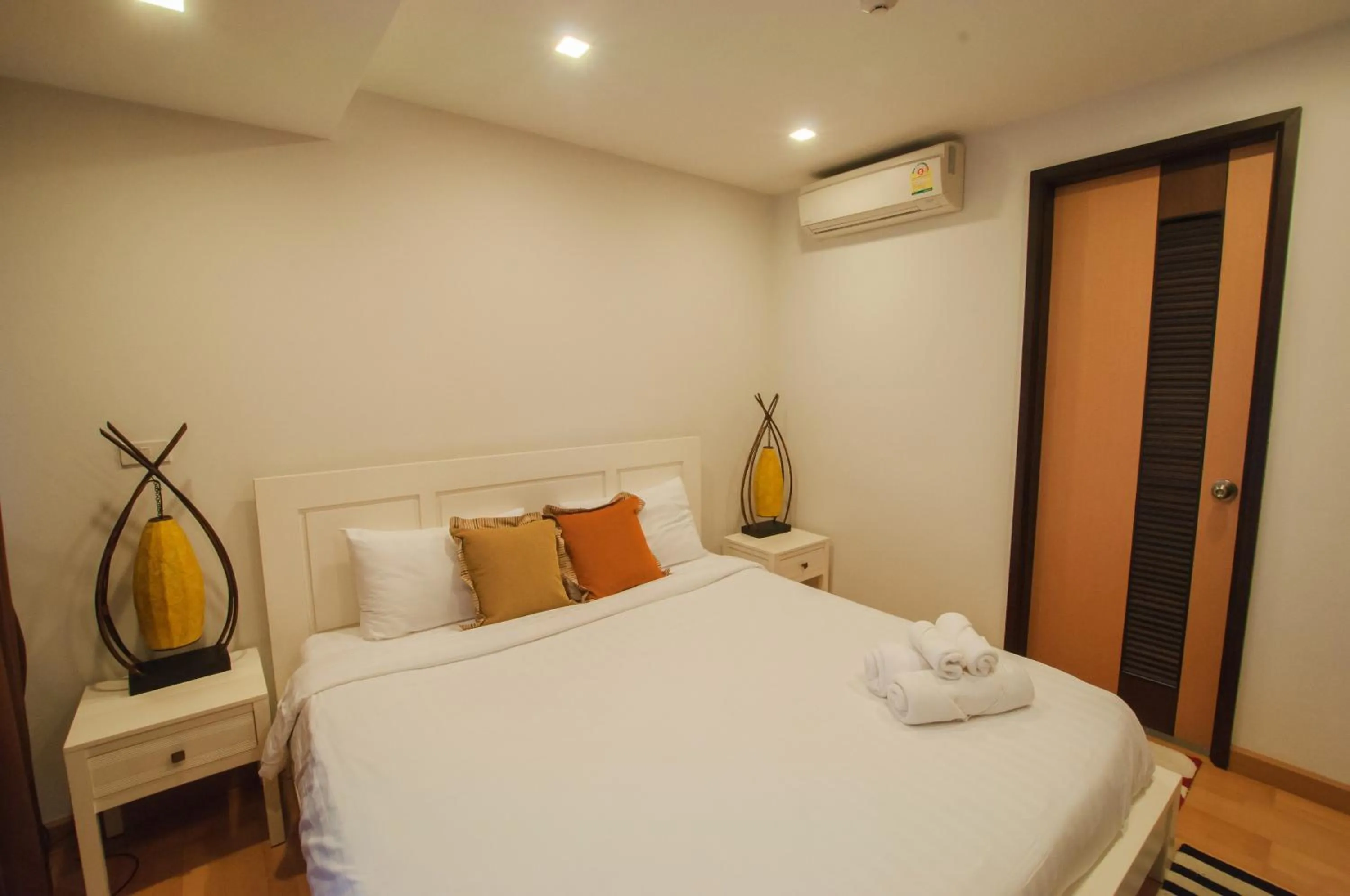 Bedroom, Bed in Rocco Hua Hin Beach Seaview