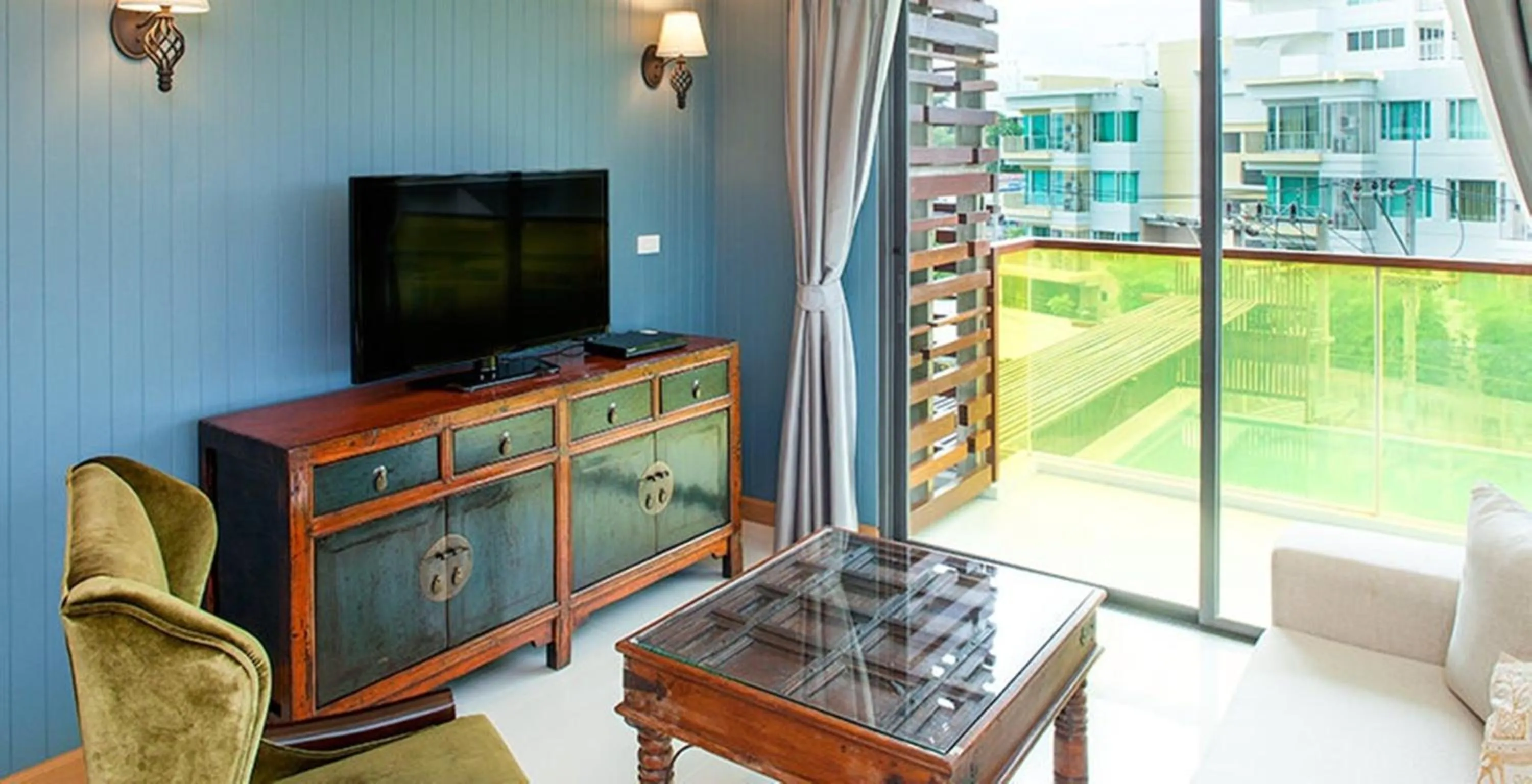 Living room in Rocco Hua Hin Beach Seaview