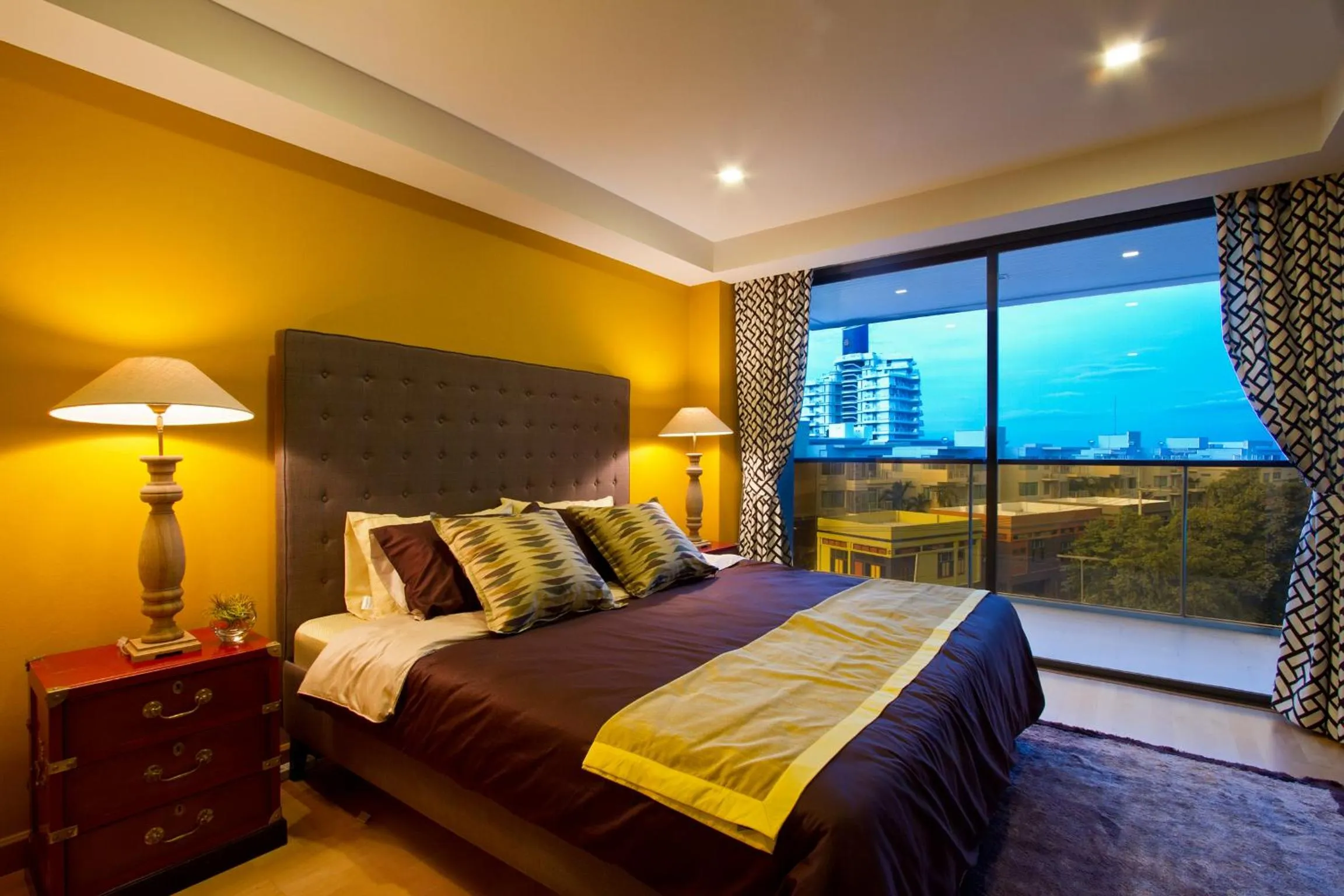 Bedroom, Bed in Rocco Hua Hin Beach Seaview