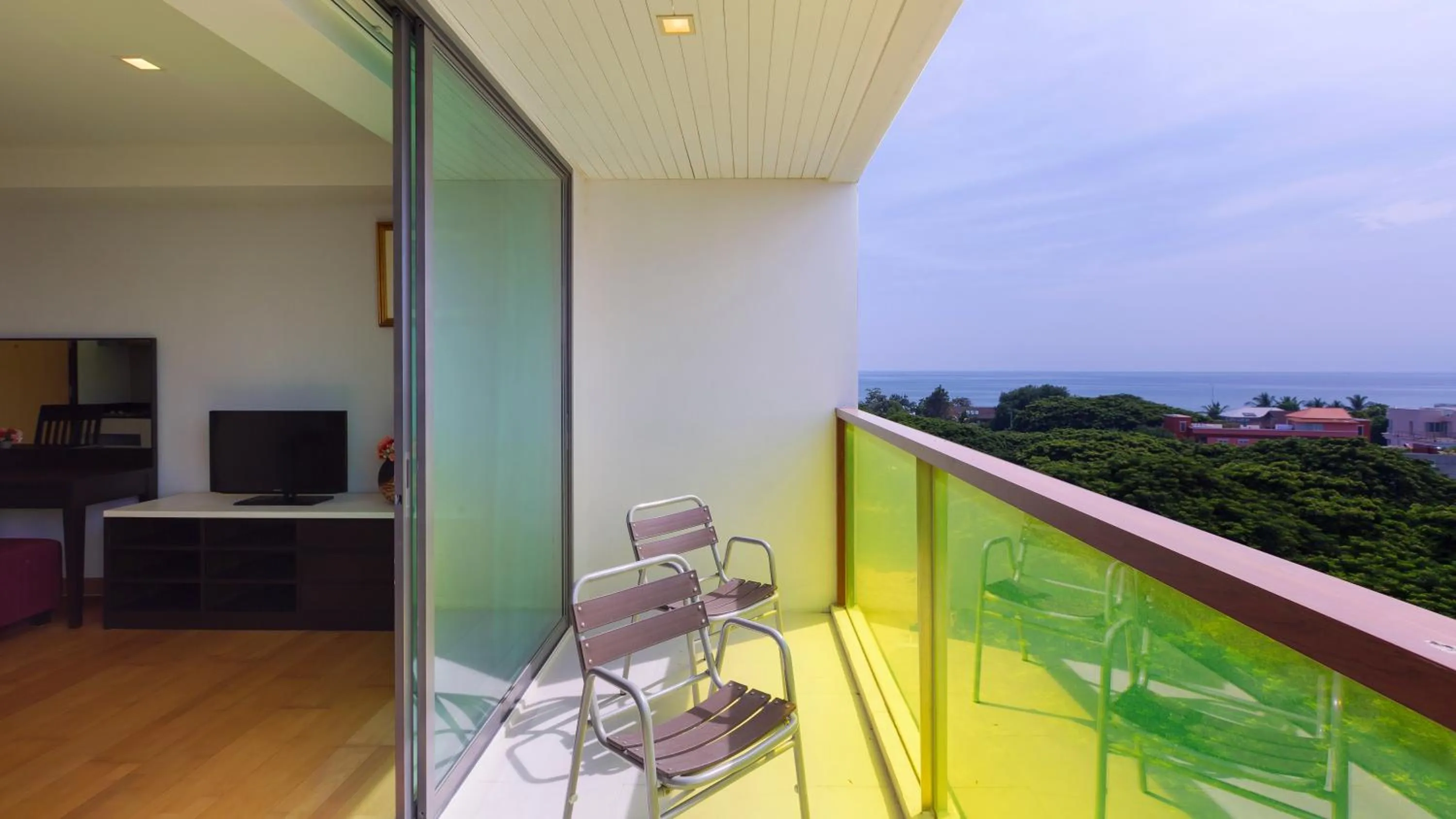 Balcony/Terrace in Rocco Hua Hin Beach Seaview