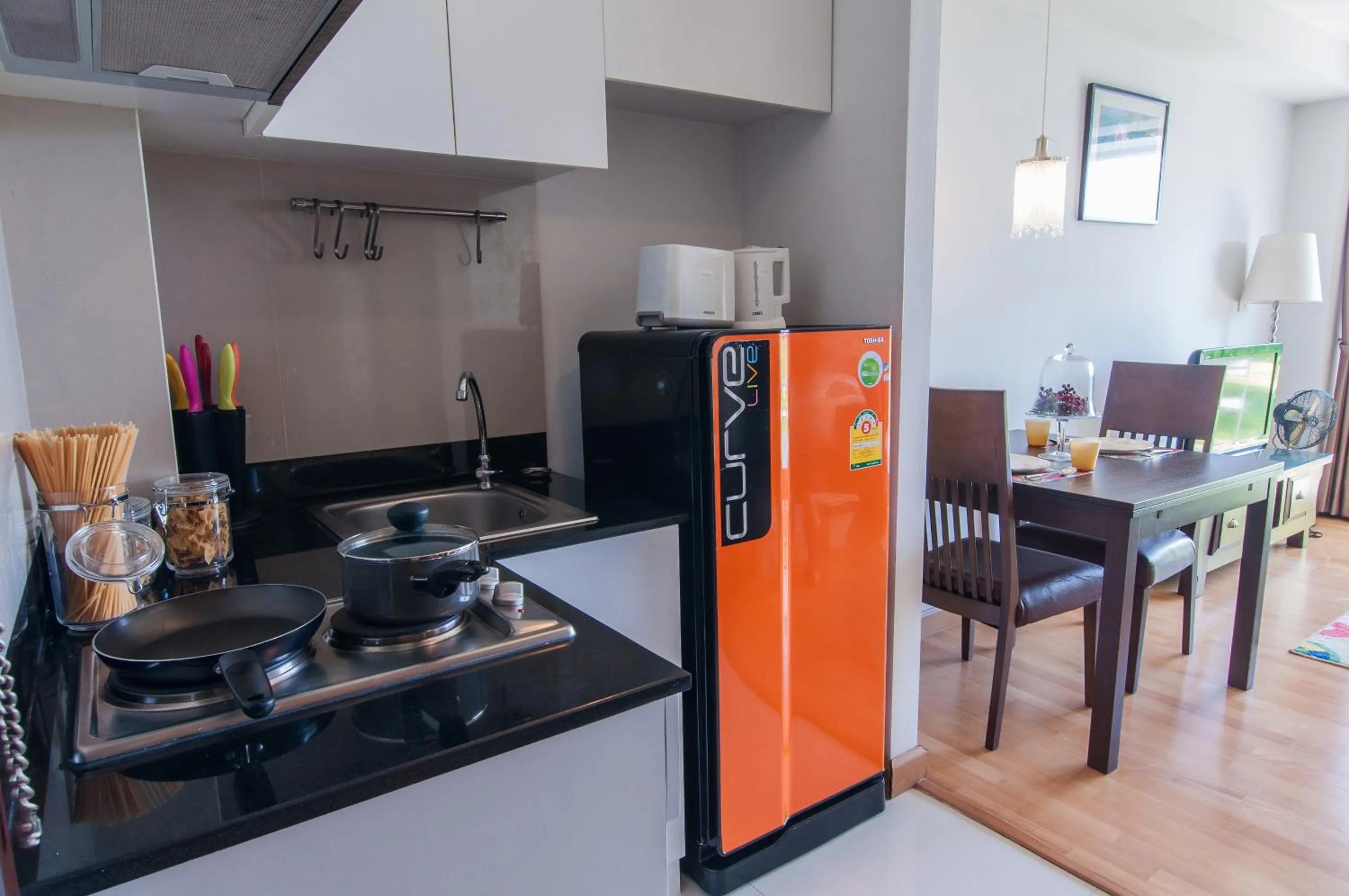 Kitchen or kitchenette in Rocco Hua Hin Beach Seaview