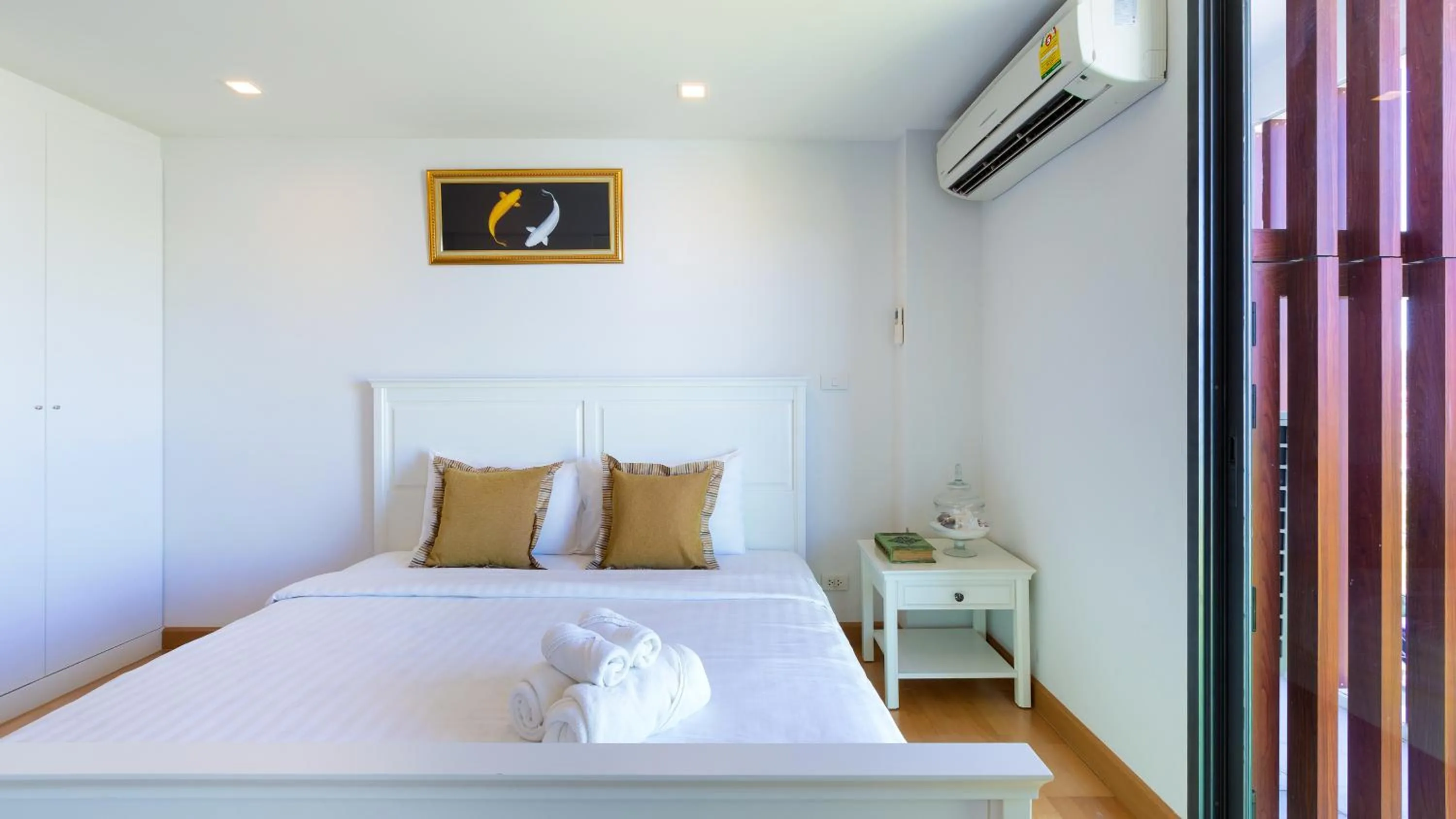 Bedroom, Bed in Rocco Hua Hin Beach Seaview