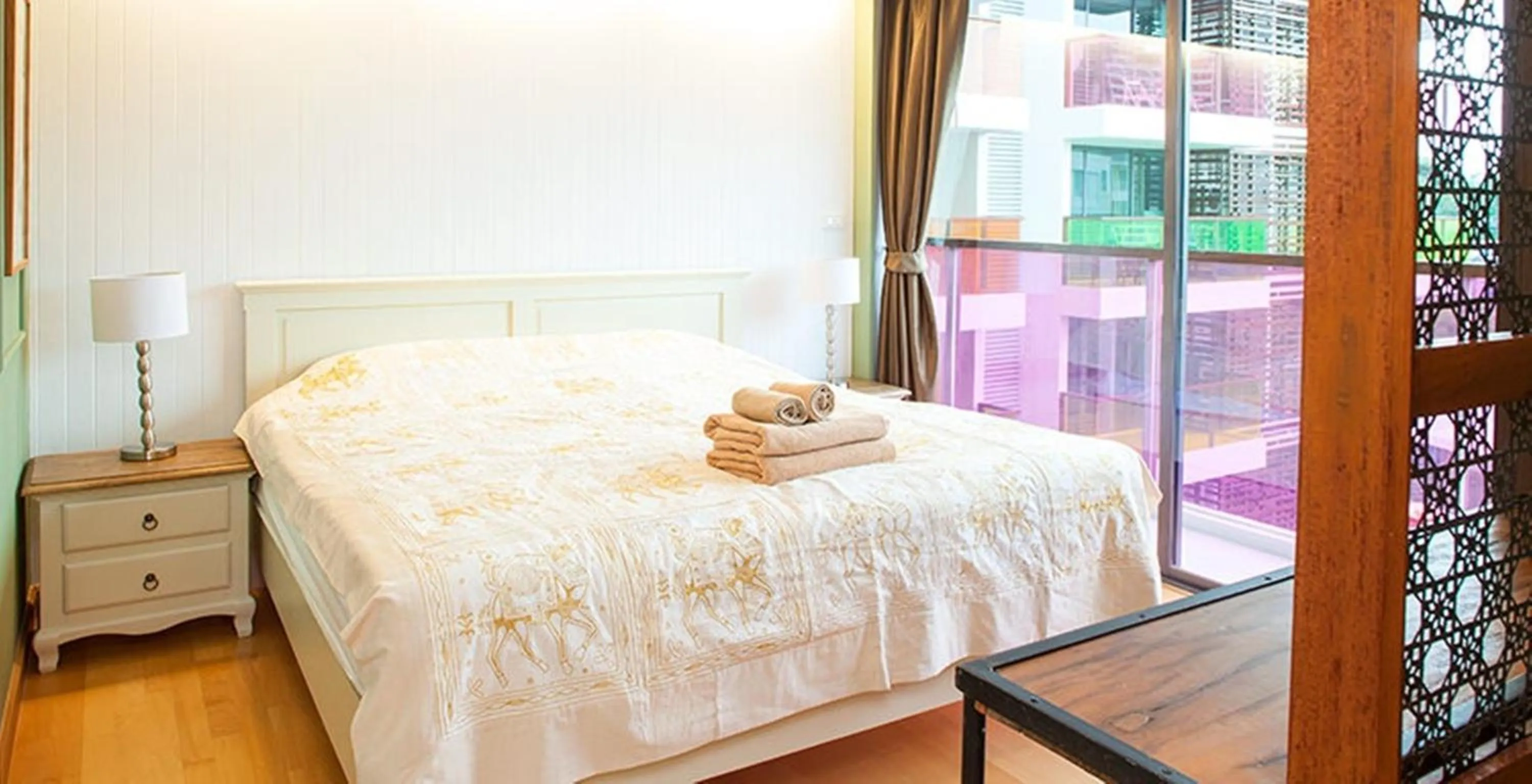 Bedroom, Bed in Rocco Hua Hin Beach Seaview