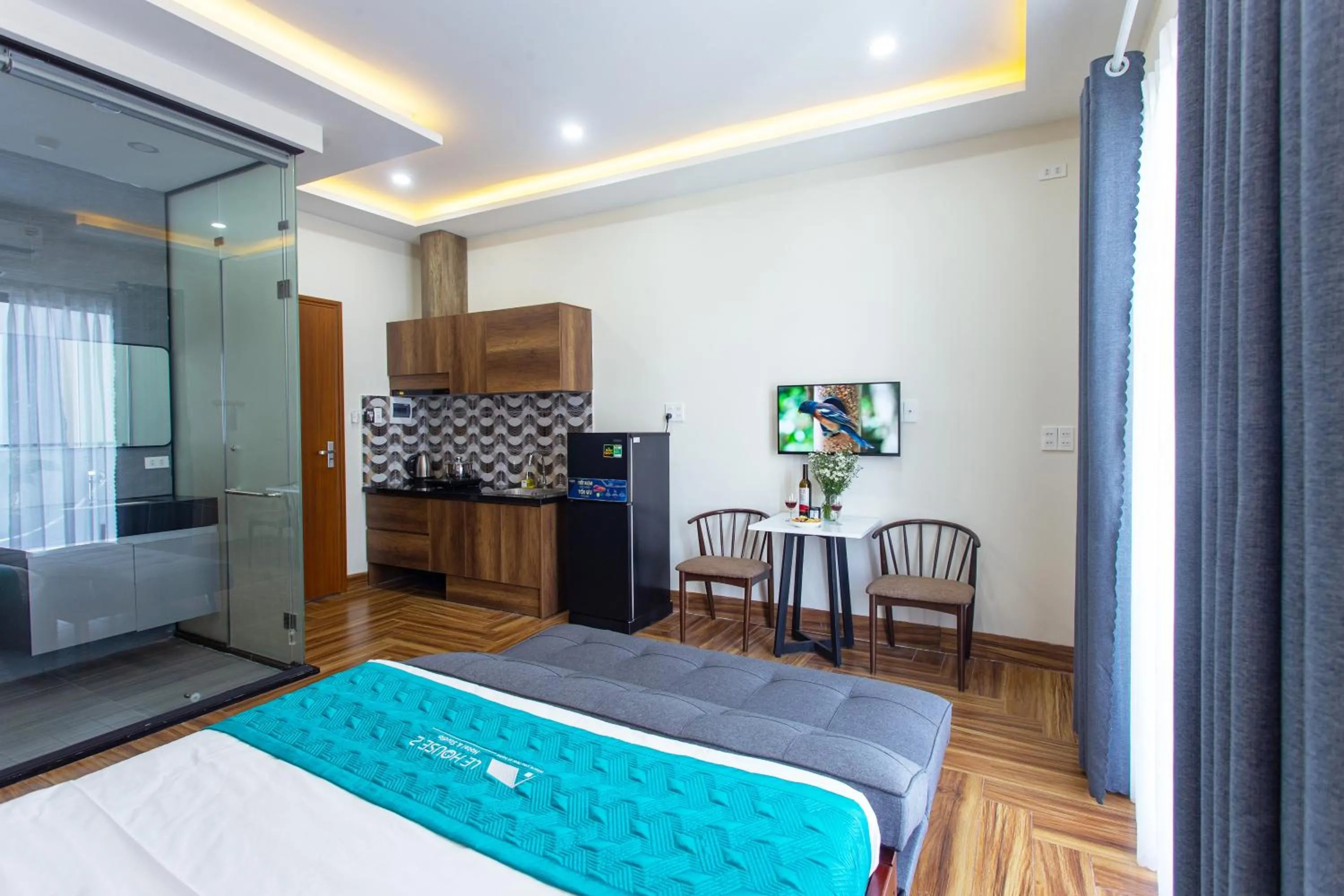 Photo of the whole room, Bed in Le House Hotel and Studio