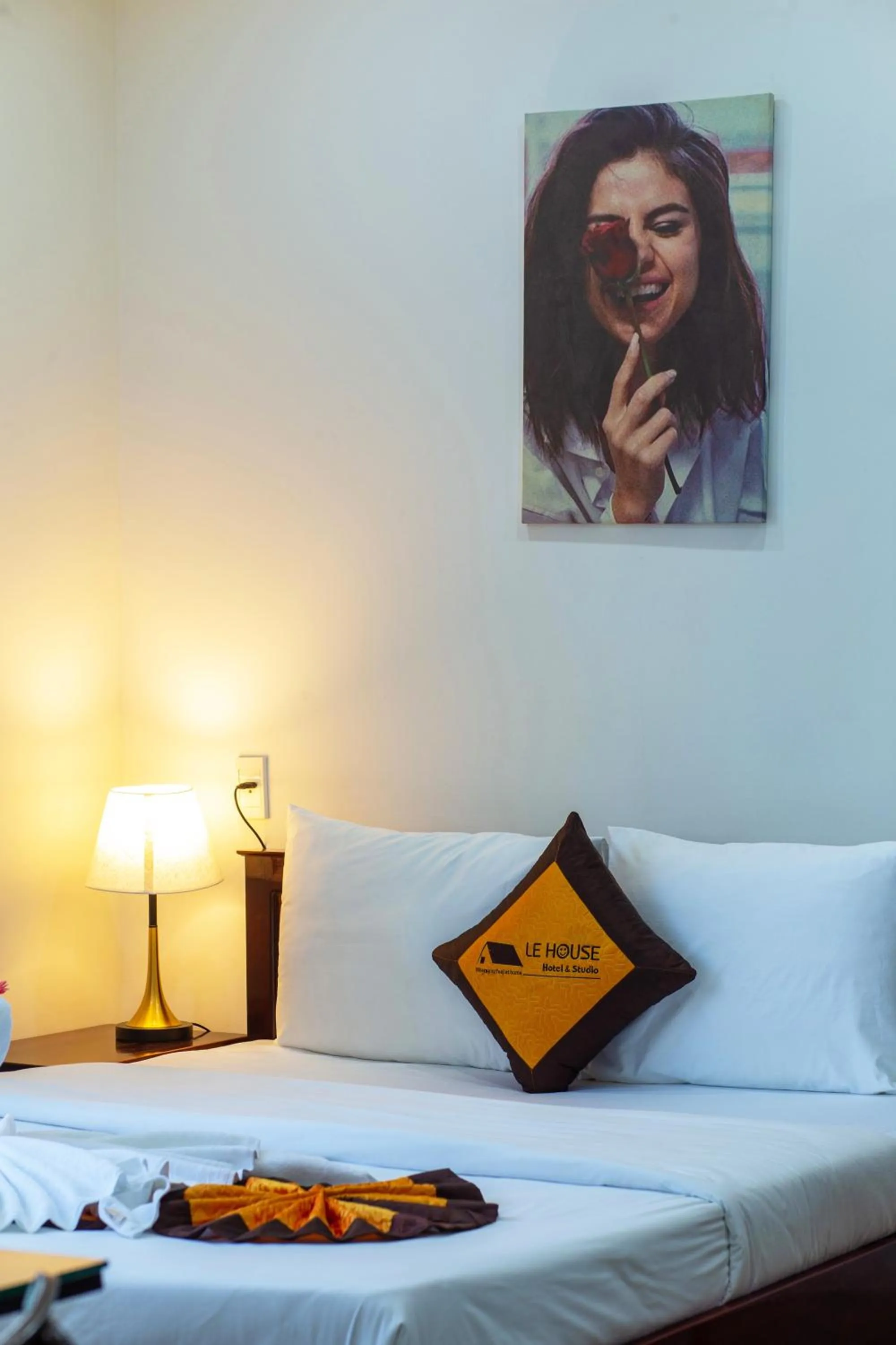 Decorative detail, Bed in Le House Hotel and Studio