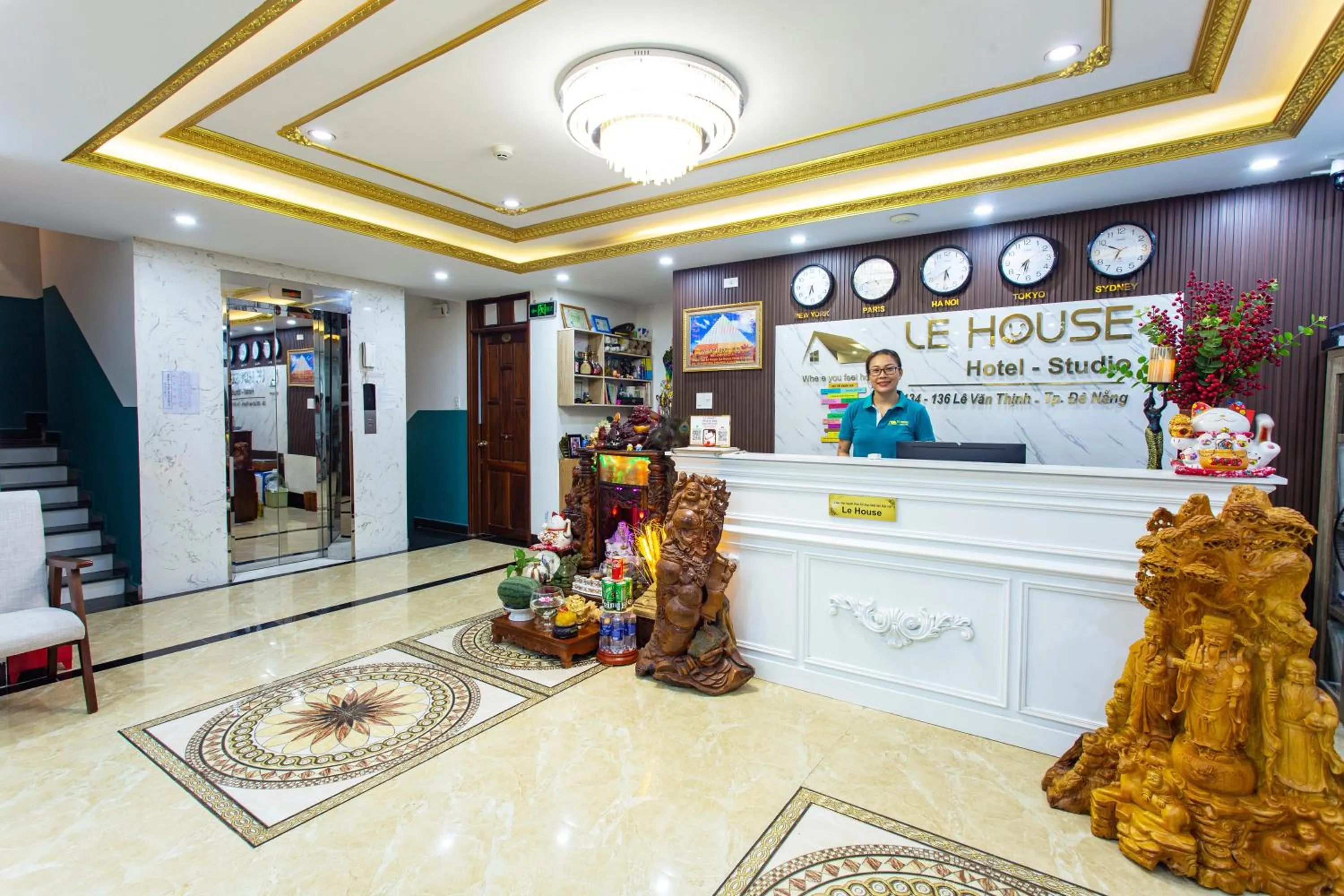 Lobby or reception in Le House Hotel and Studio