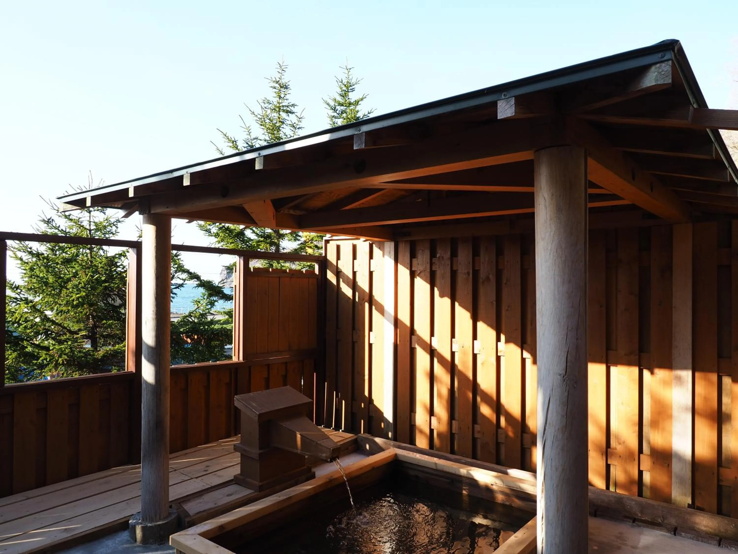 Hot Spring Bath in Hotel Kifu Club Shiretoko