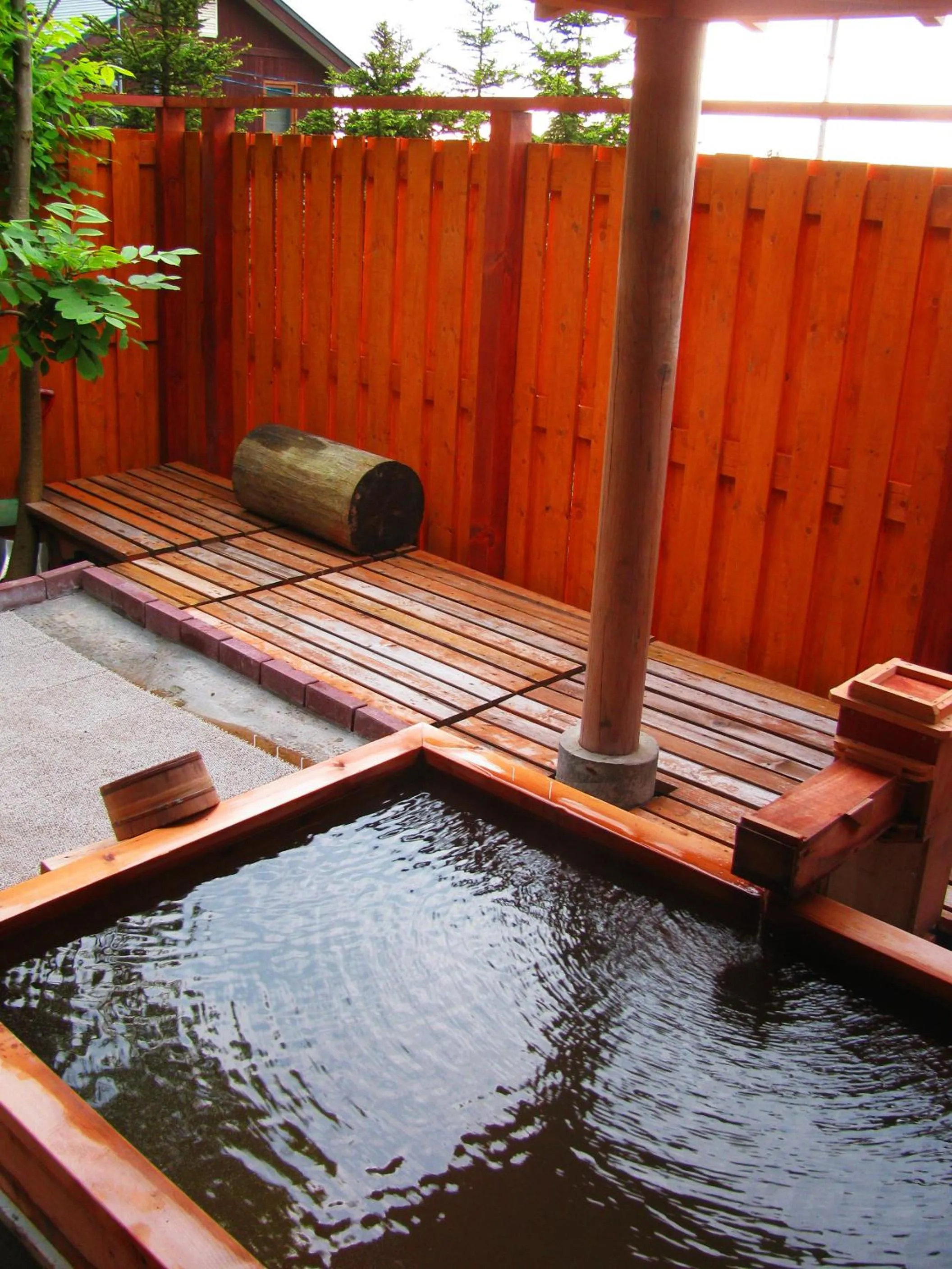 Hot Spring Bath in Hotel Kifu Club Shiretoko