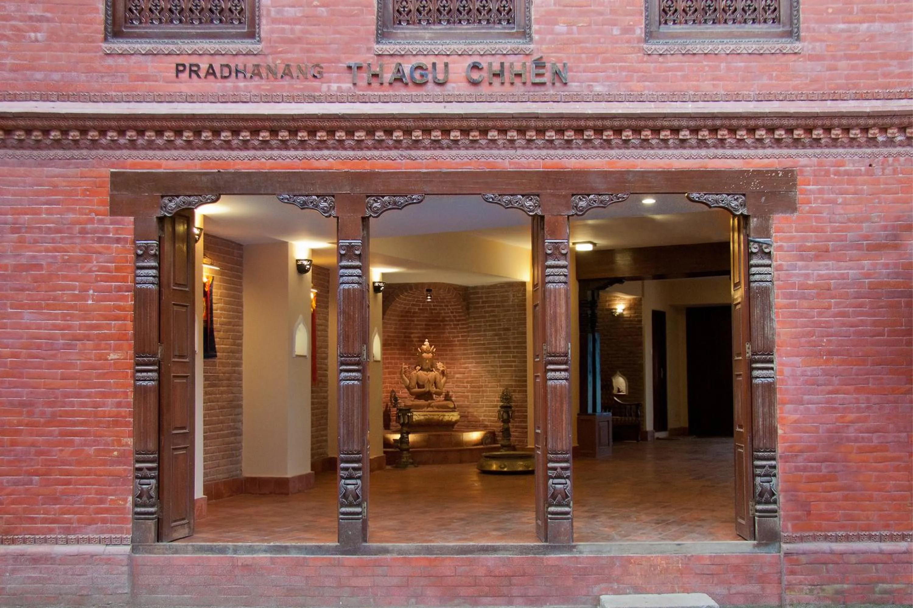 Property building in Thagu Chhen, a Boutique Hotel