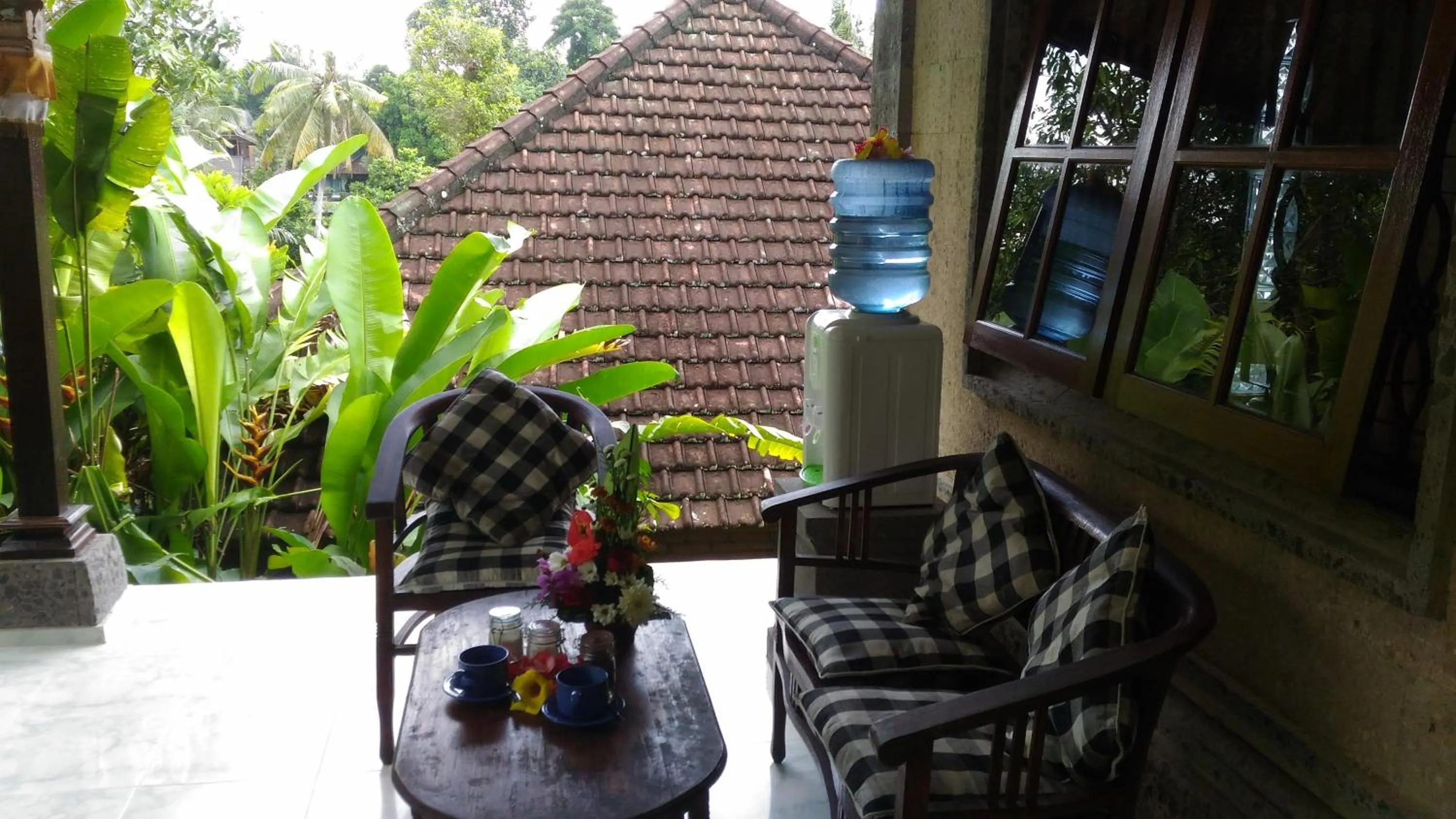Balcony/Terrace in Arjana Bungalows 2