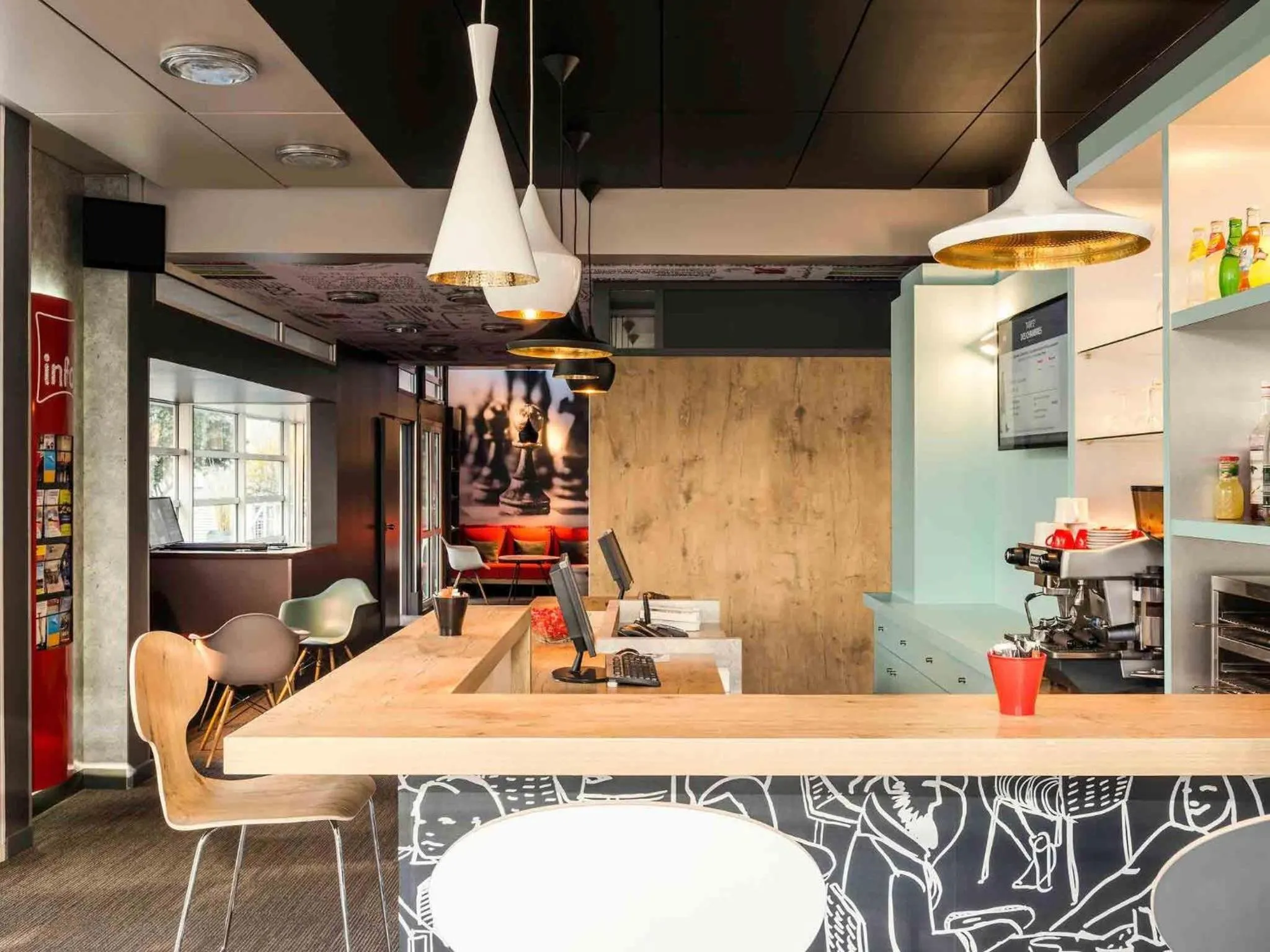 Lounge or bar in ibis Paris Place d’Italie 13ème