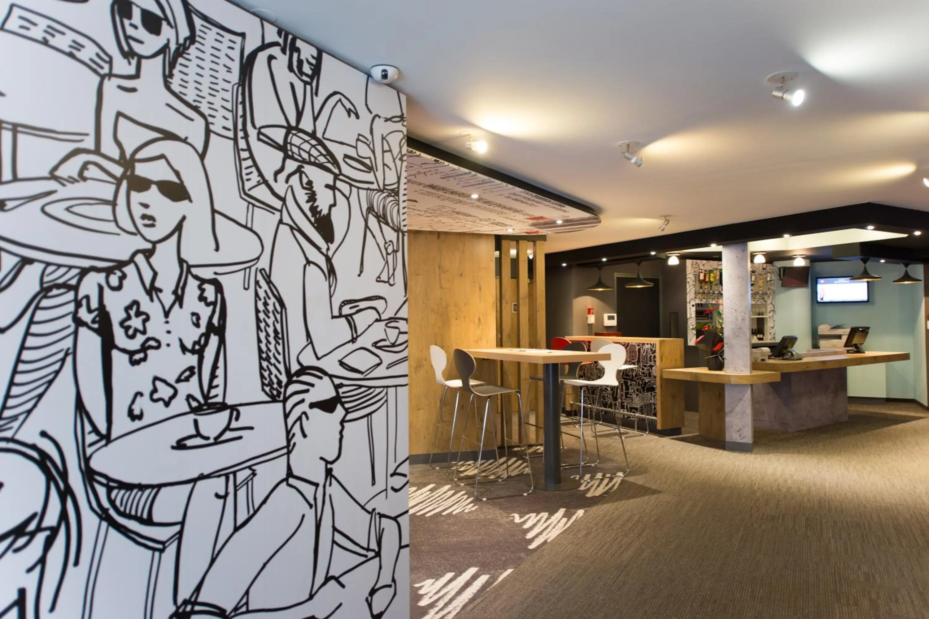 Lobby or reception in ibis Paris Brancion Parc des Expositions 15ème