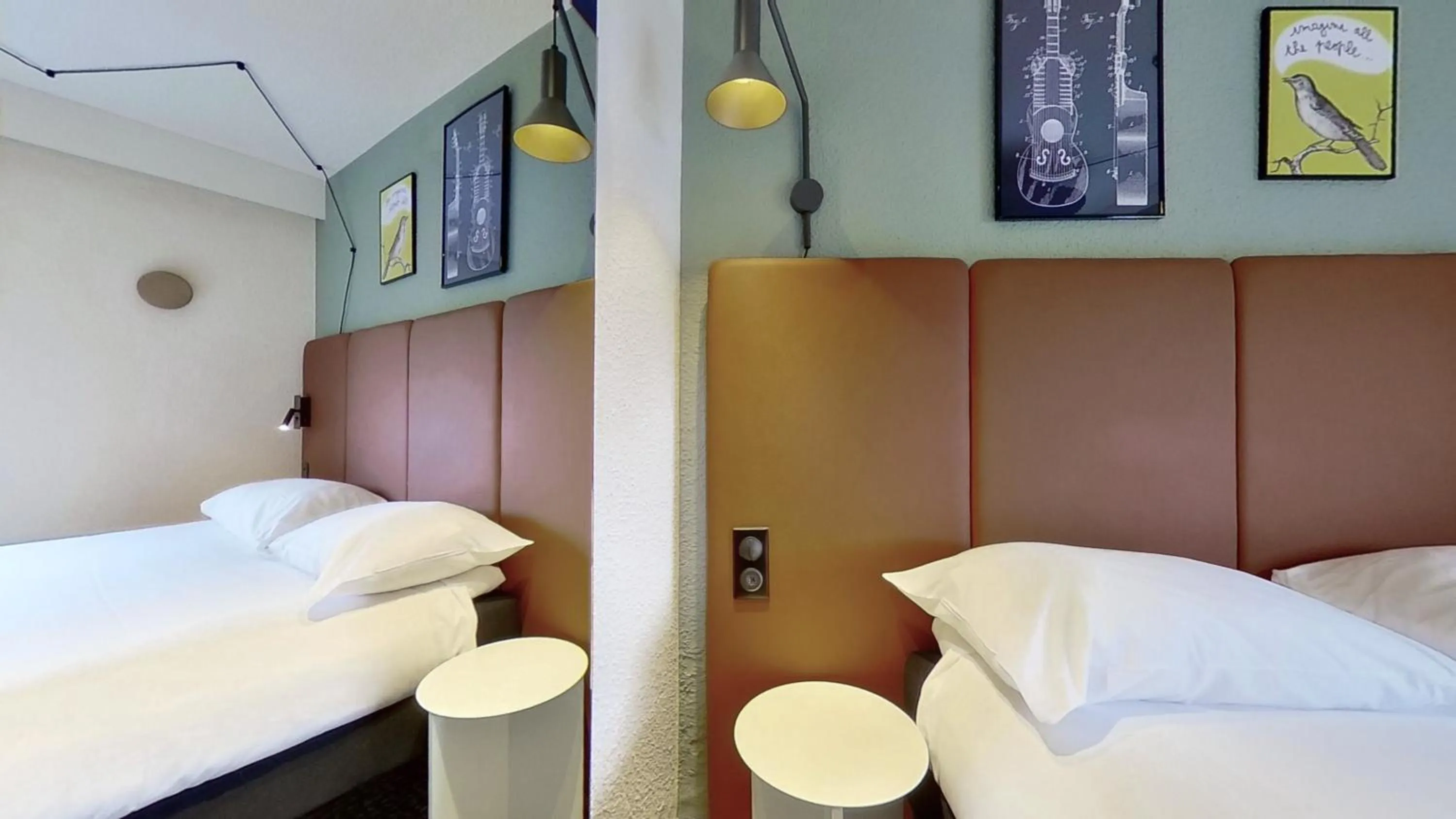 Bedroom, Bed in ibis Paris Brancion Parc des Expositions 15ème