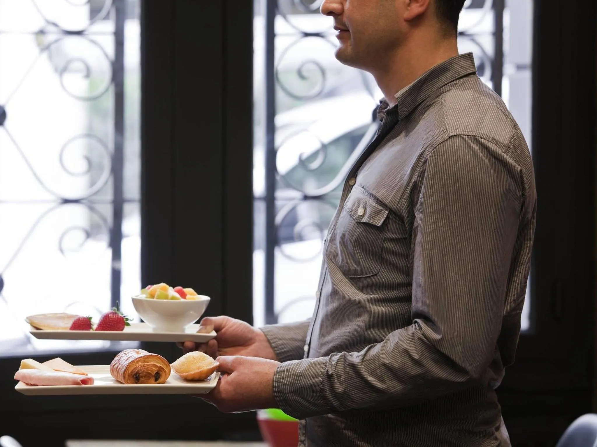 Breakfast in ibis Paris Gare De L'Est TGV