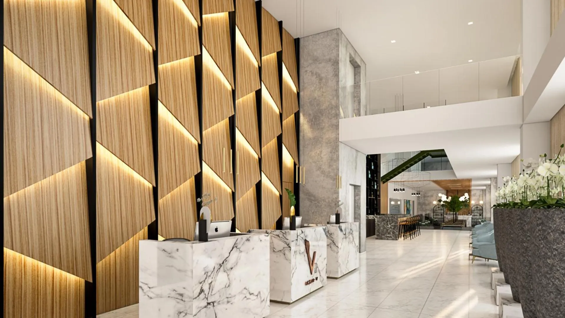 Lobby or reception in Ocean V Hotel