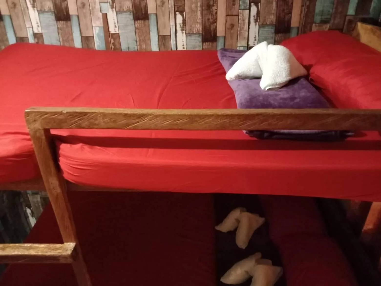 Bed in SHUKRAN Apartelle