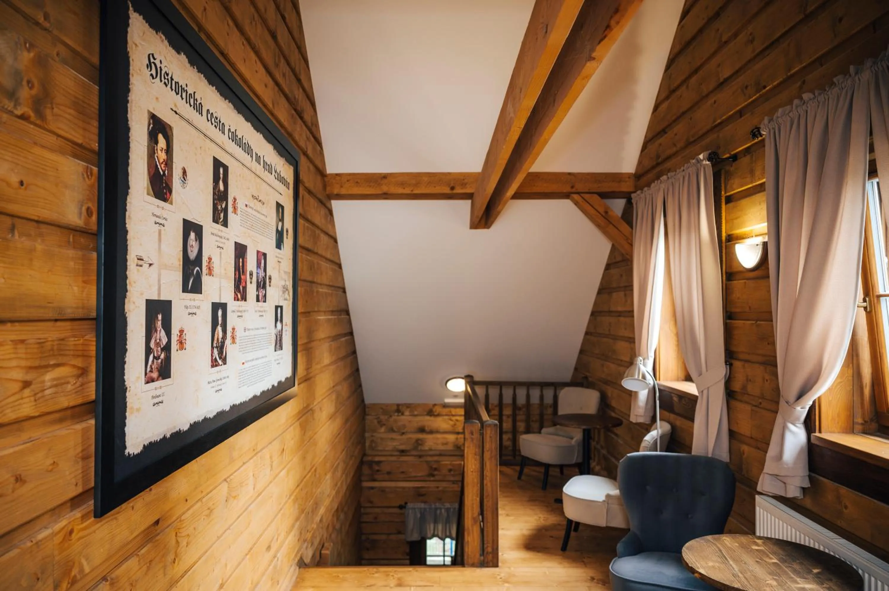 Seating area in Nestville Apartments