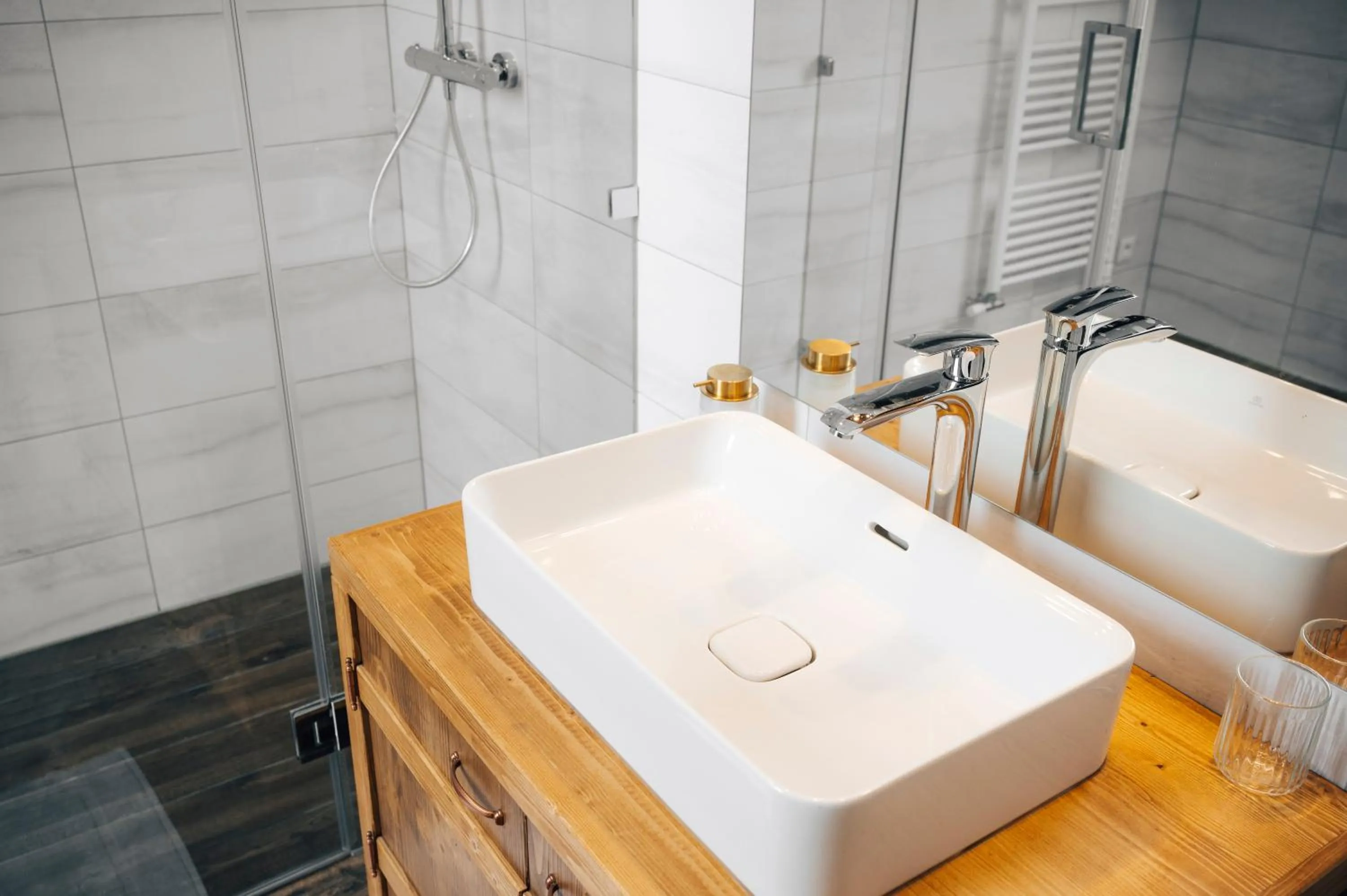 Bathroom in Nestville Apartments