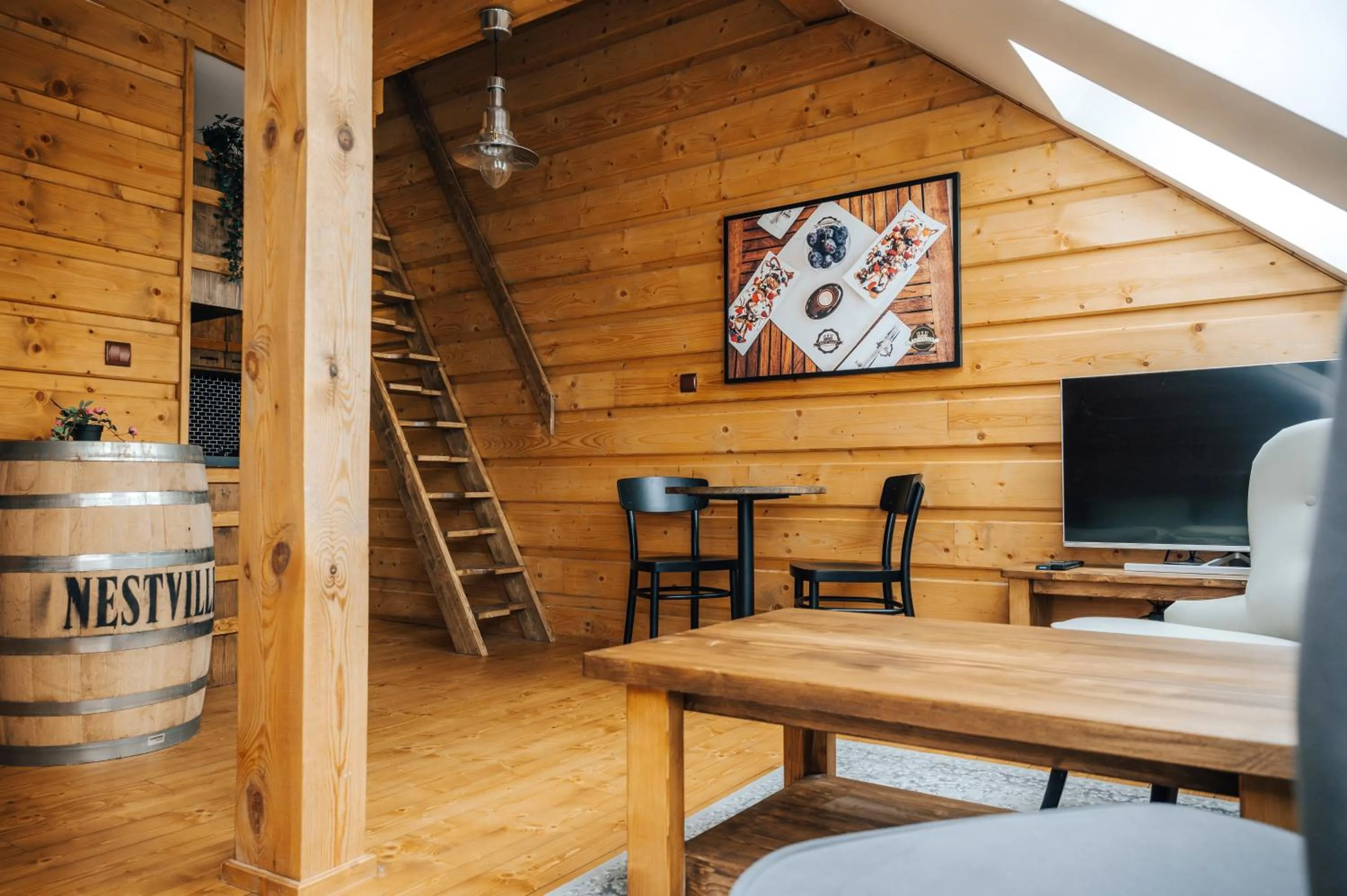 TV and multimedia in Nestville Apartments