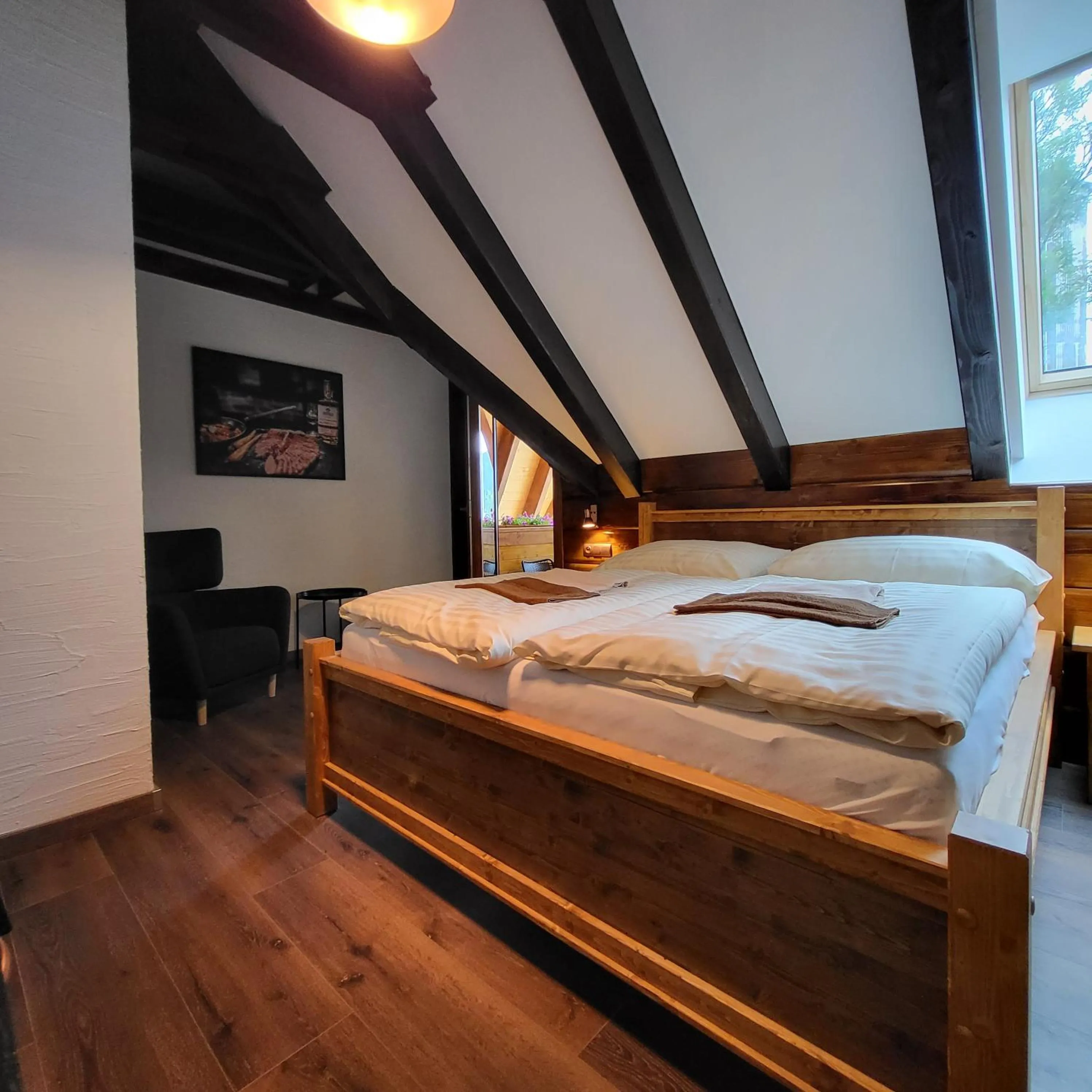 Bed in Nestville Apartments