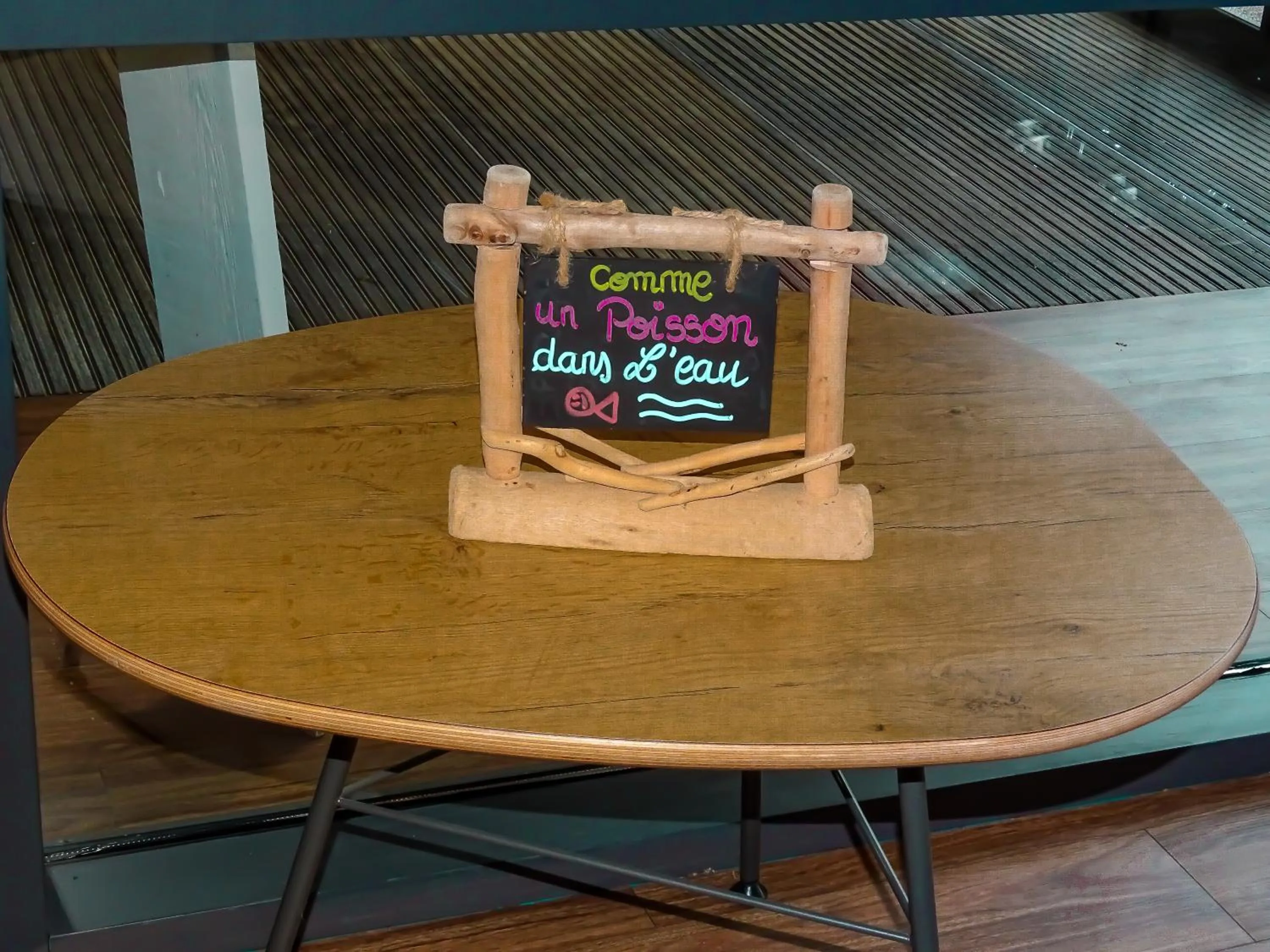 Decorative detail in ibis Arcachon la Teste de Buch