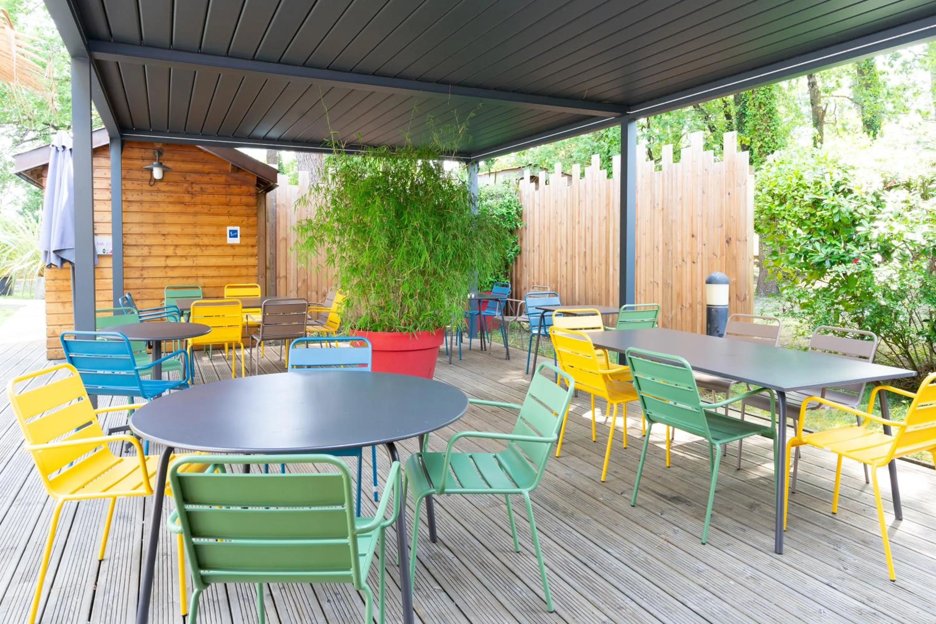 Patio in ibis Arcachon la Teste de Buch