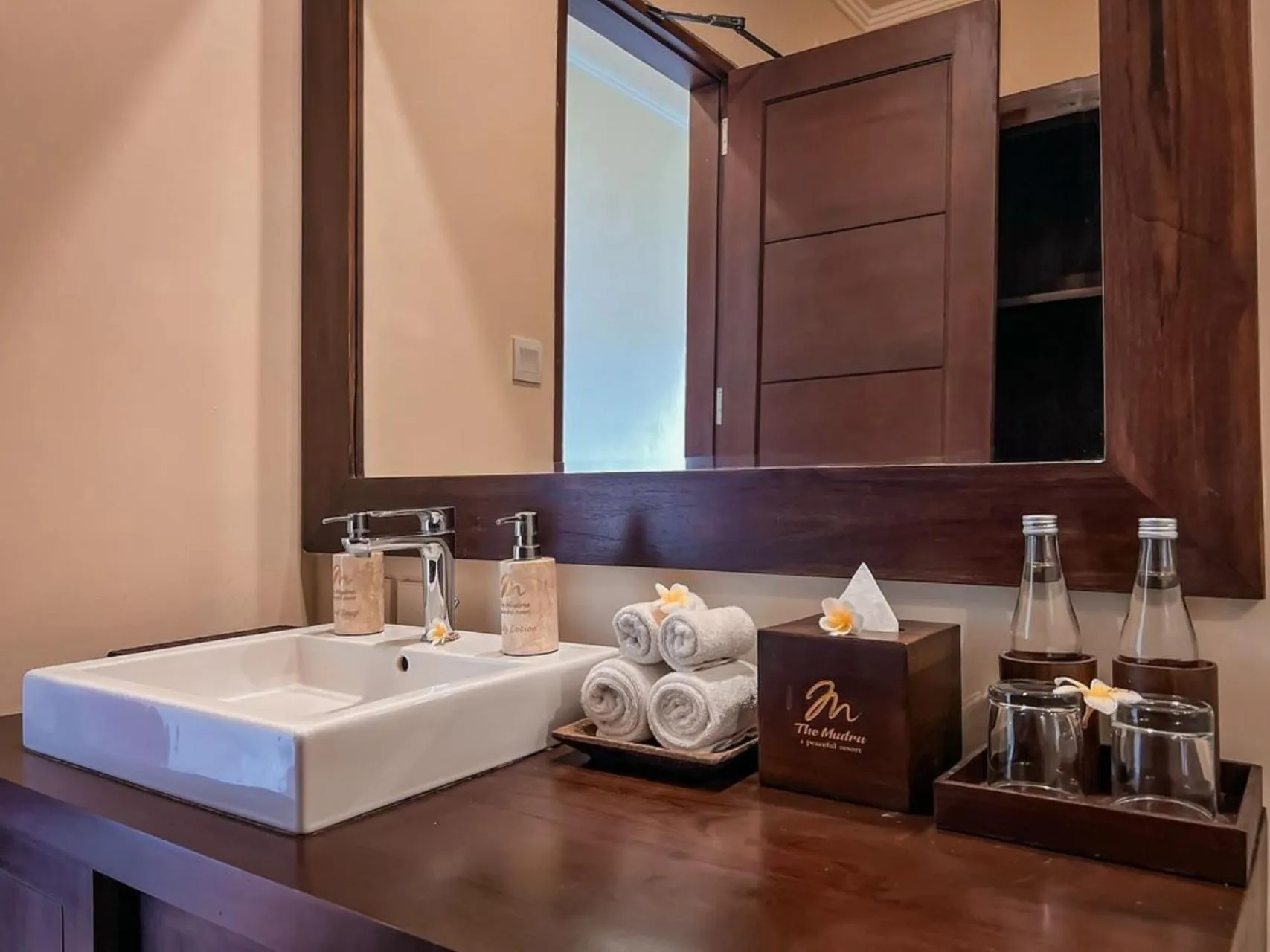 Bathroom in The Mudru Resort by GenuineHost