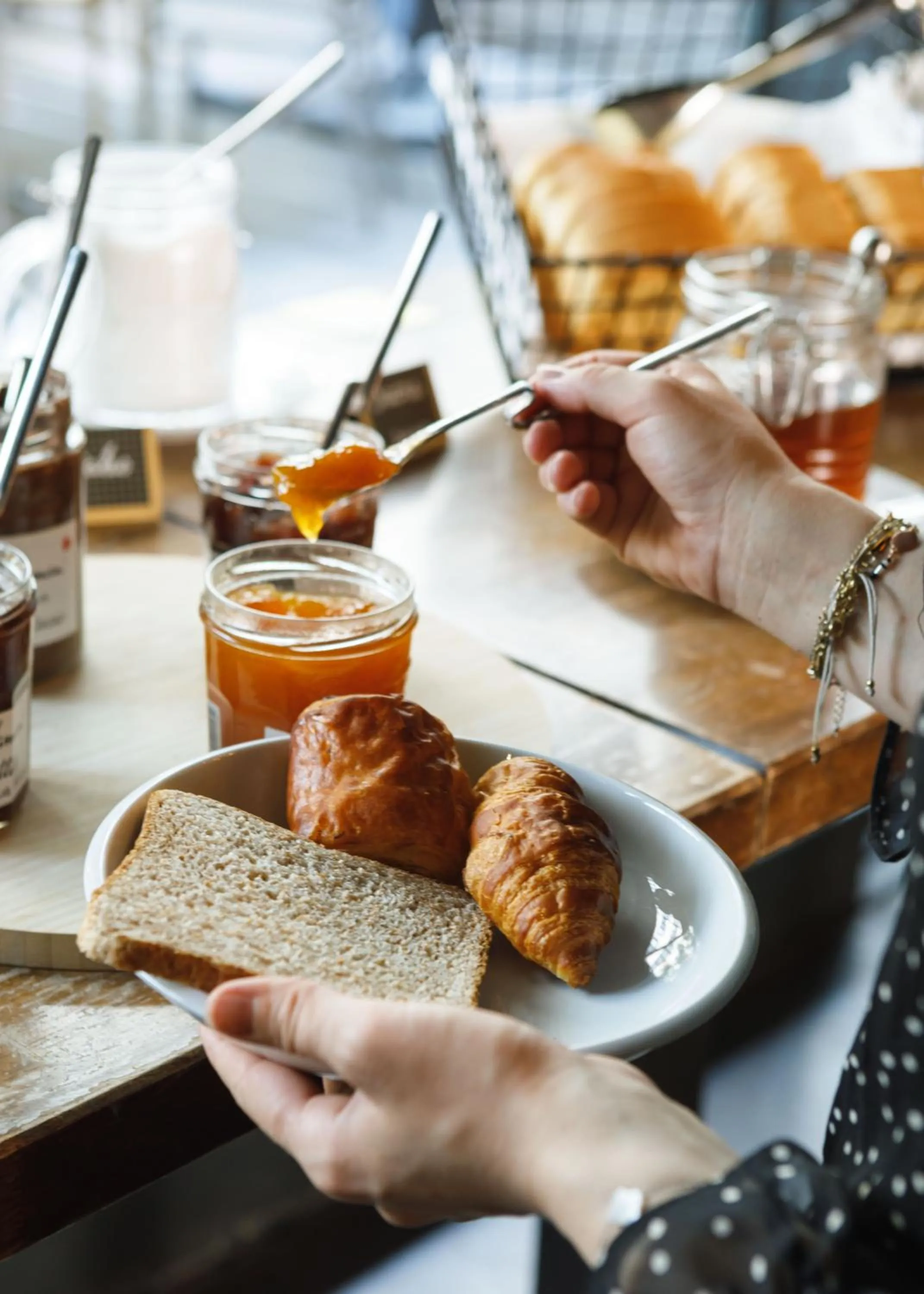 Breakfast in Première Classe Lyon Centre Gare Part Dieu