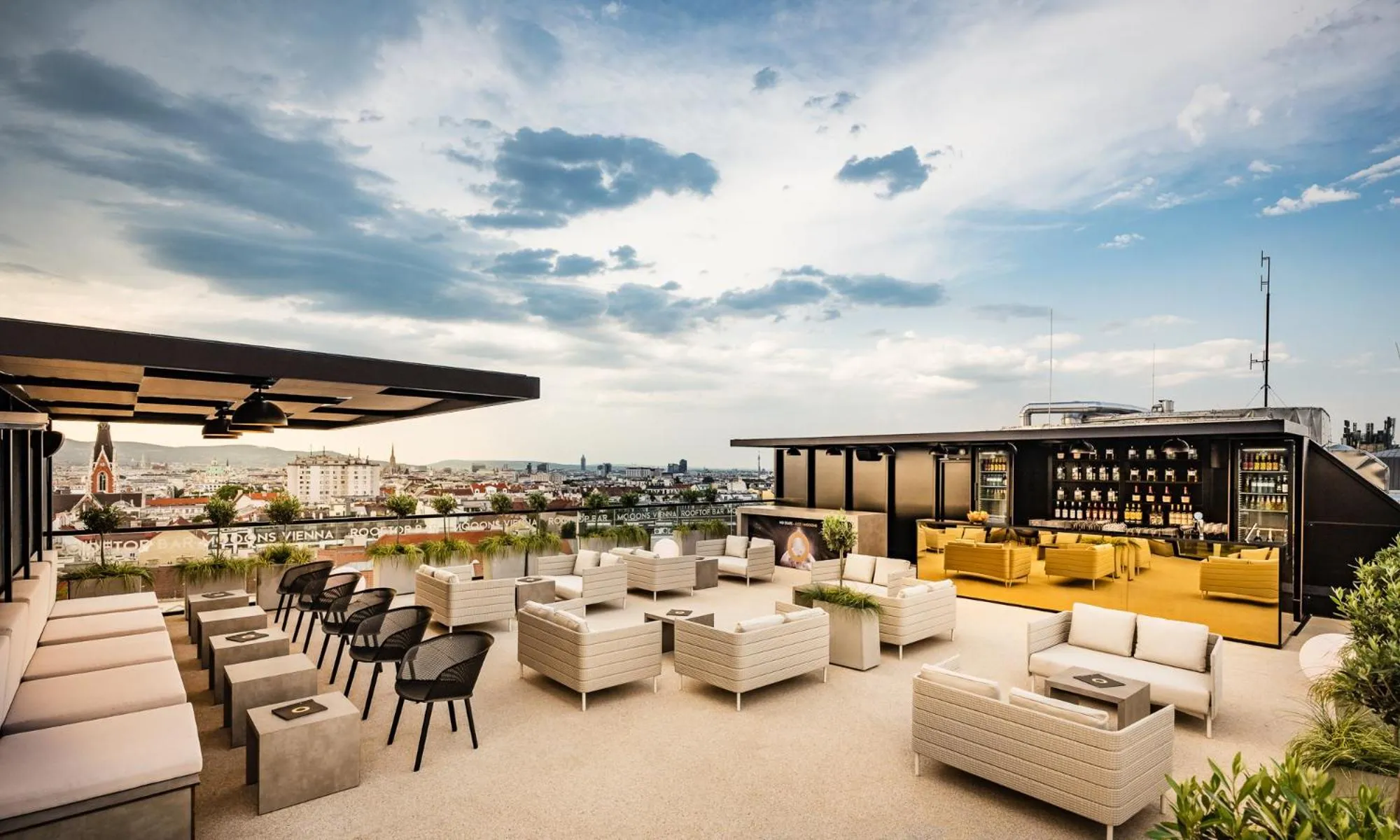 View (from property/room) in MOOONS Vienna