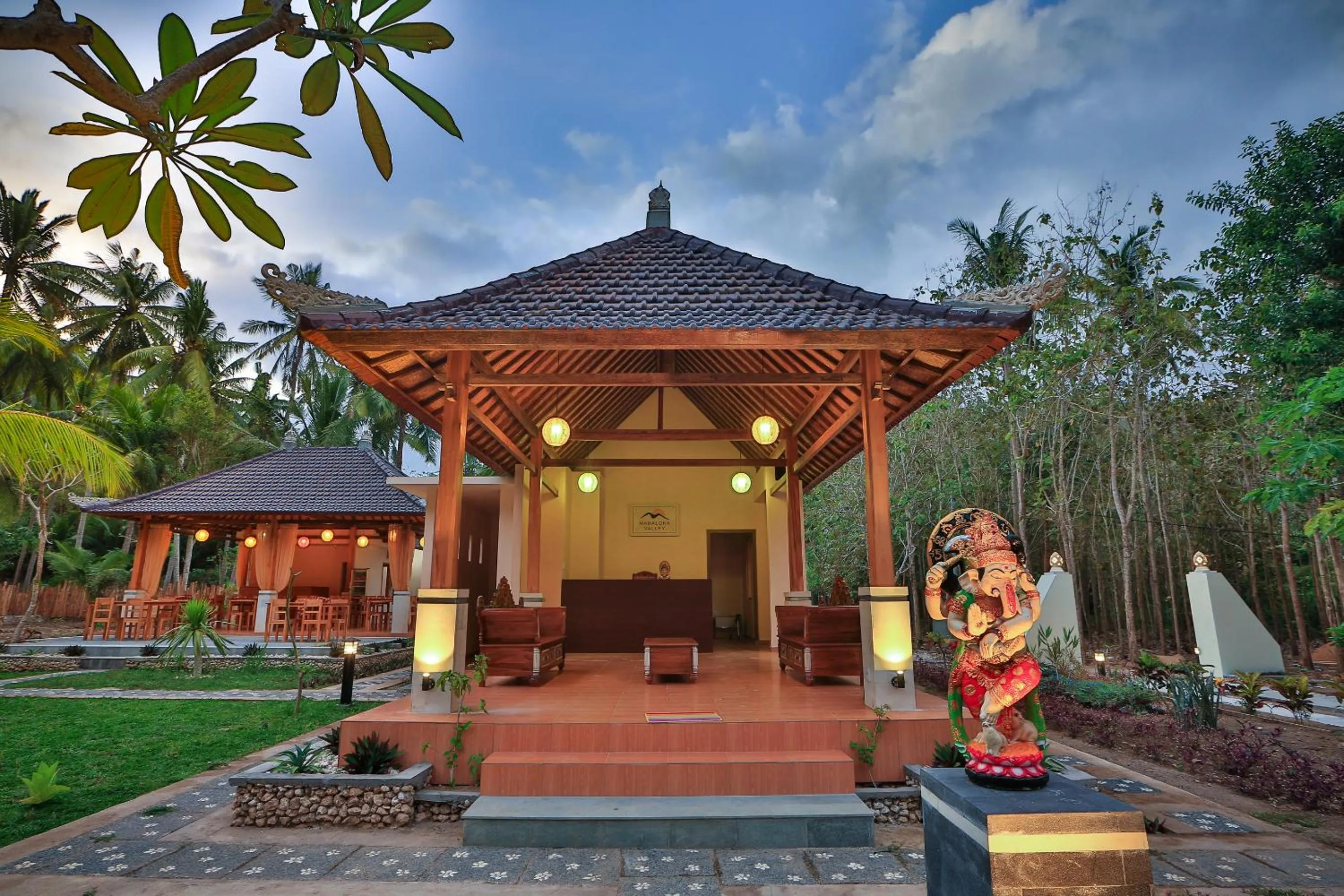 Property building in Mahaloka Valley Nusa Penida