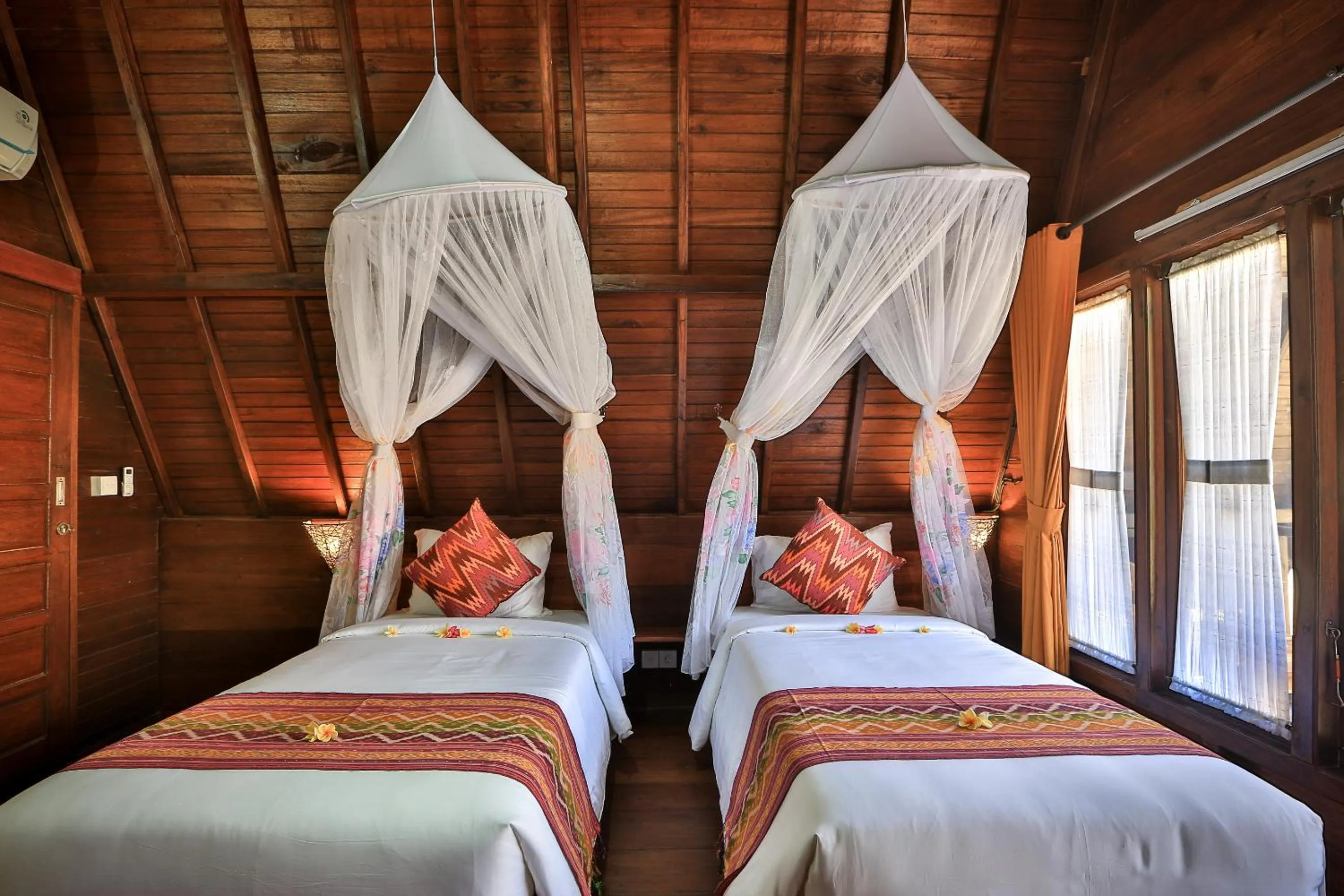 Bed in Mahaloka Valley Nusa Penida