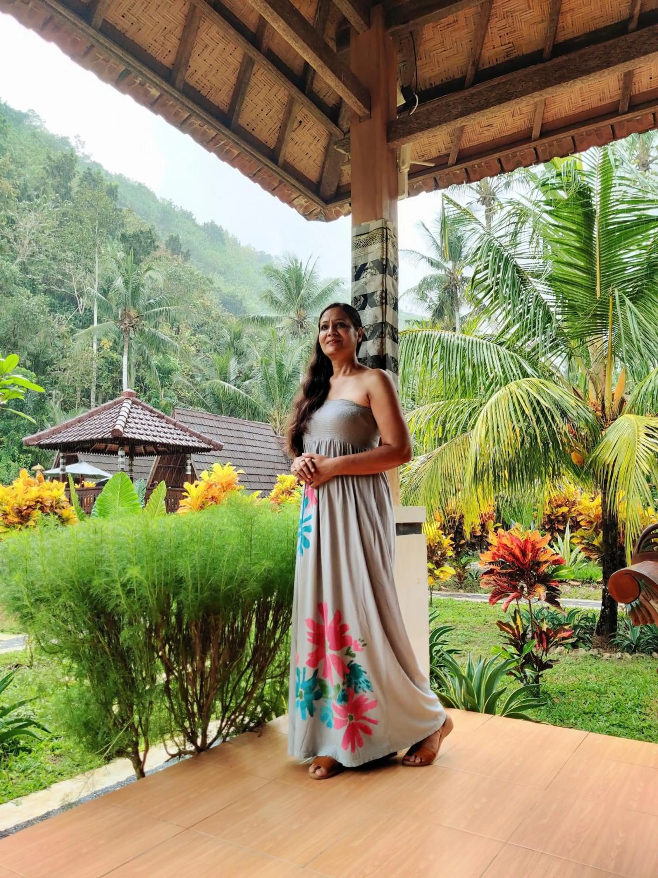 Garden view in Mahaloka Valley Nusa Penida