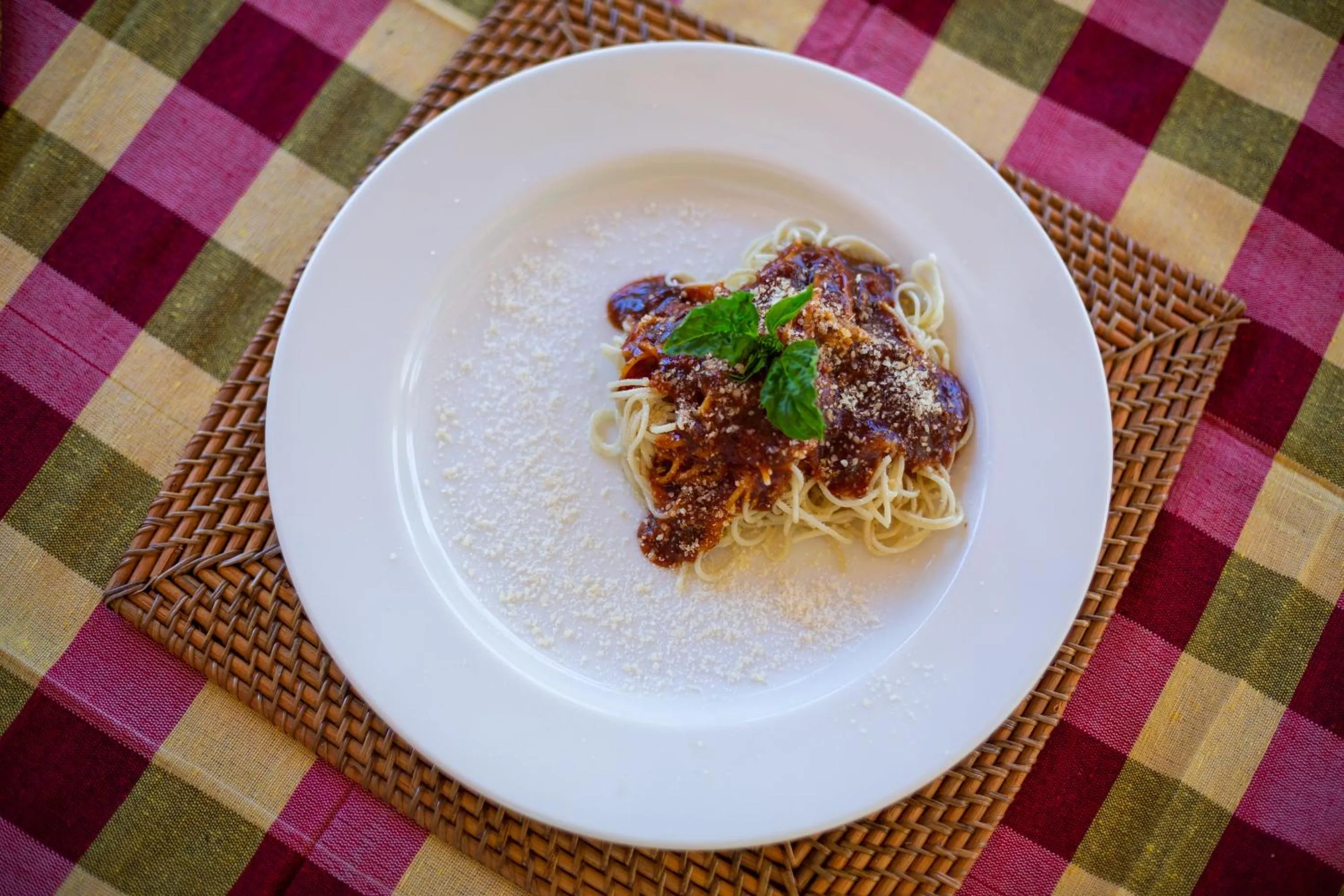 Food in Mahaloka Valley Nusa Penida