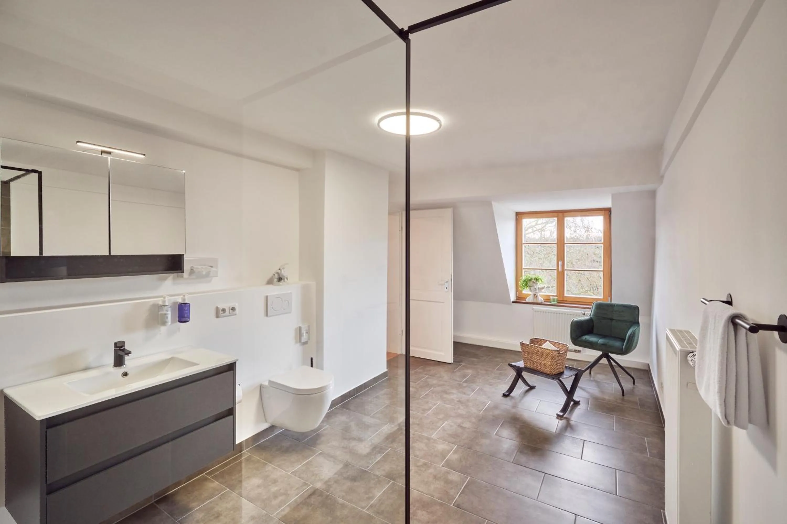Bathroom in Schloss - Schenke Tunzenberg