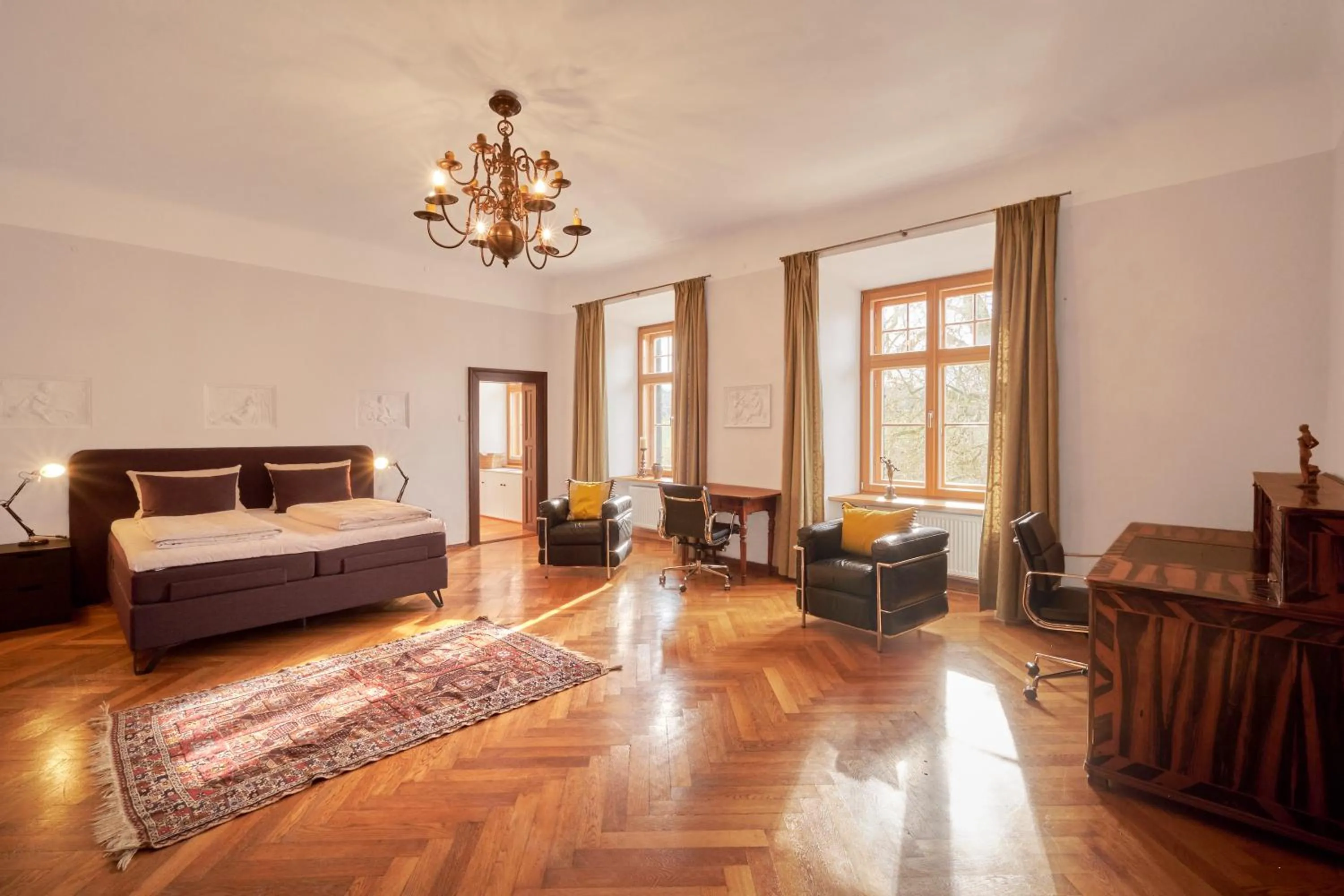 Photo of the whole room, Bed in Schloss - Schenke Tunzenberg