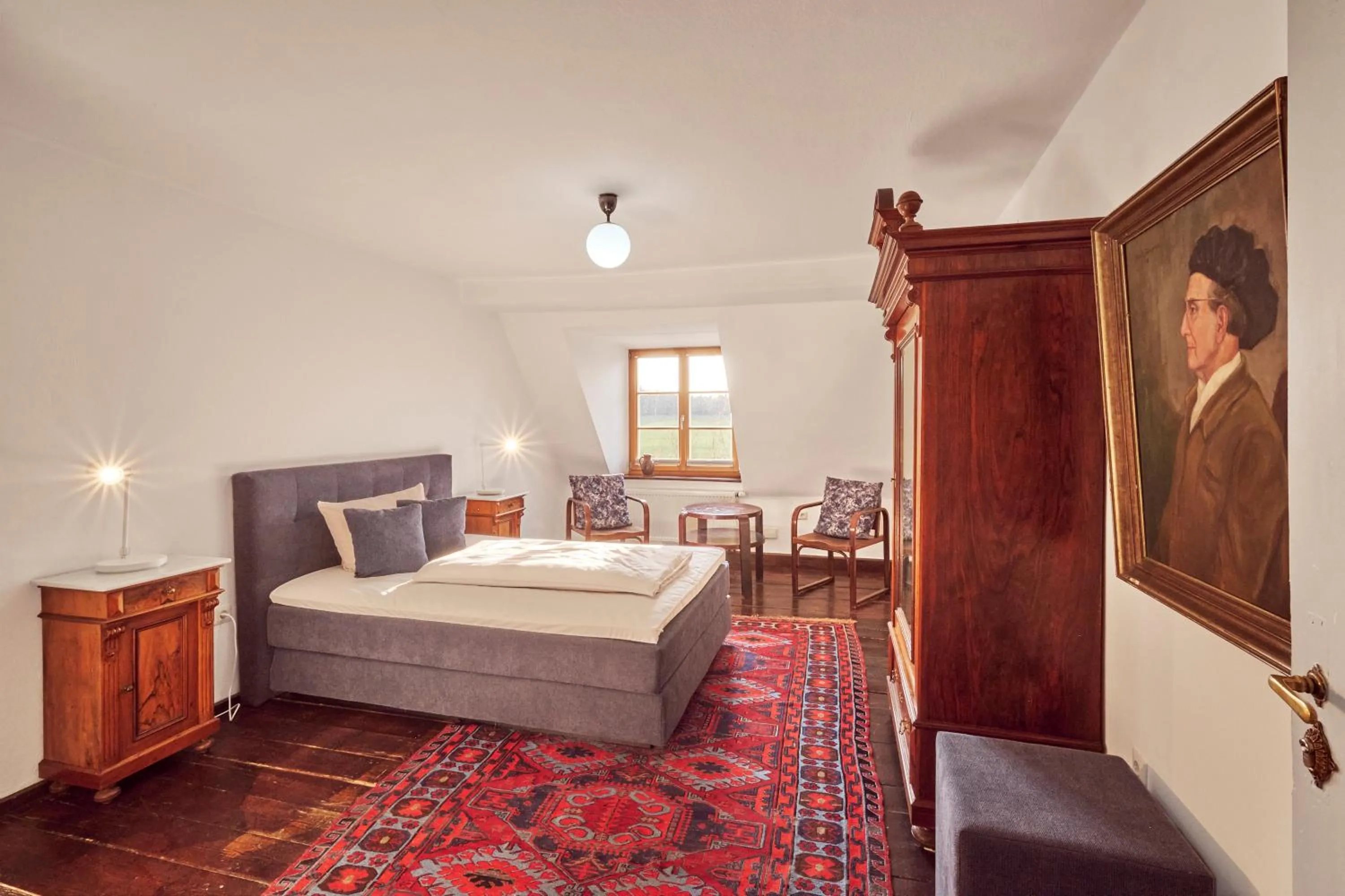 Photo of the whole room, Bed in Schloss - Schenke Tunzenberg