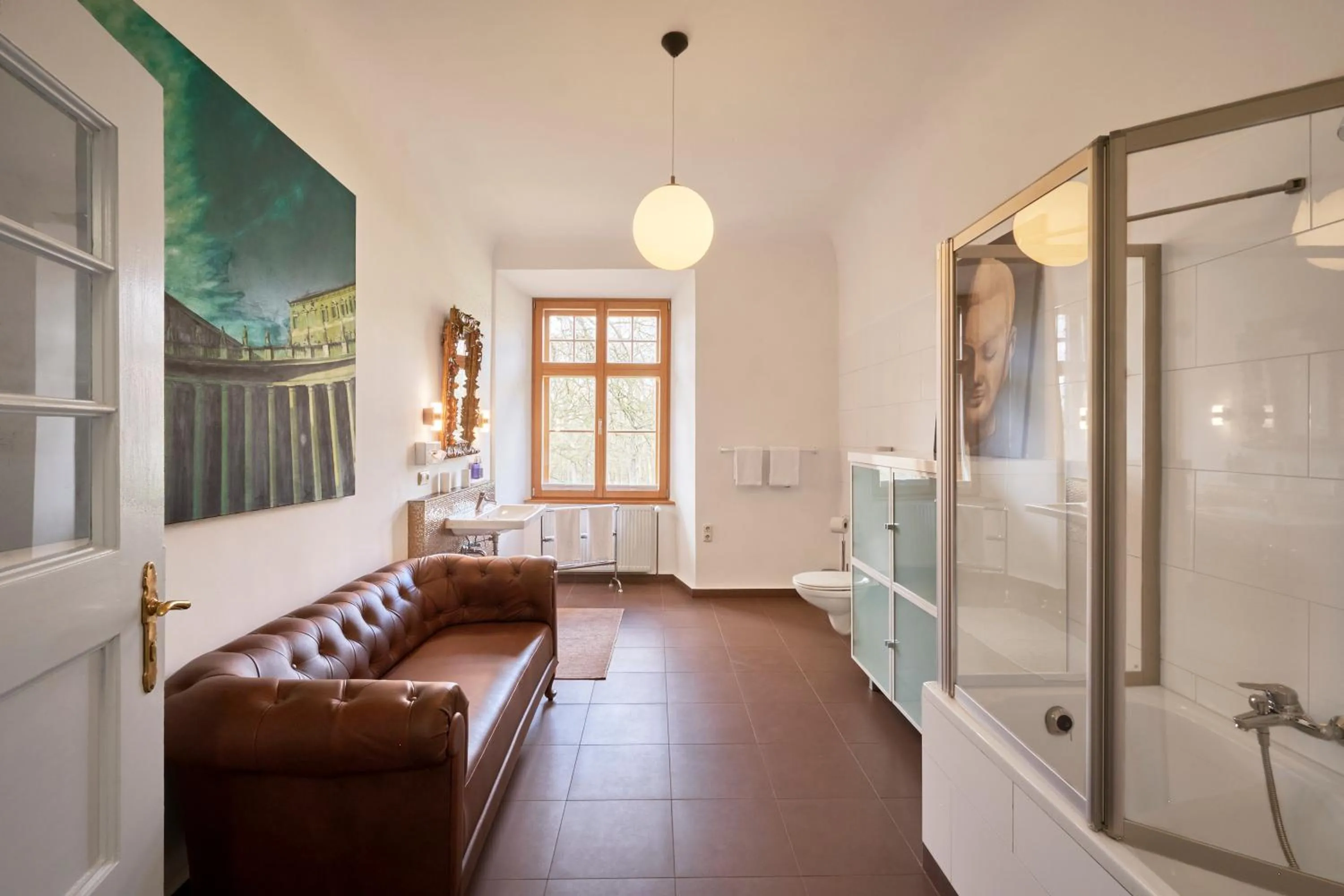 Bathroom in Schloss - Schenke Tunzenberg
