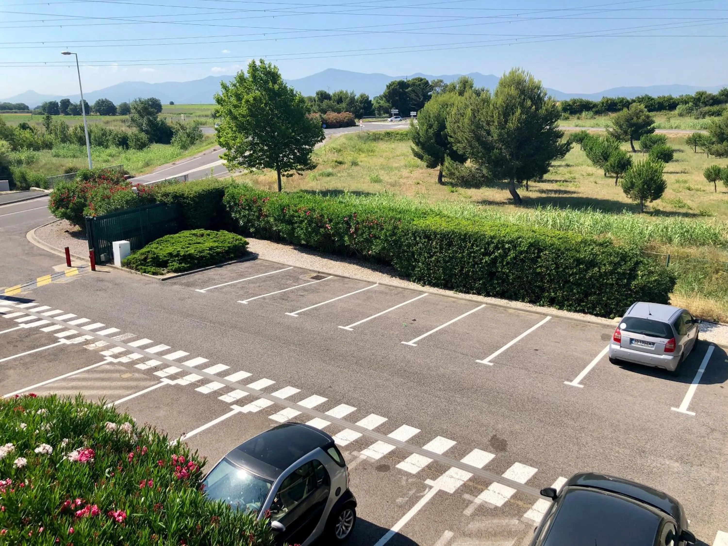 Parking in Premiere Classe Perpignan Sud