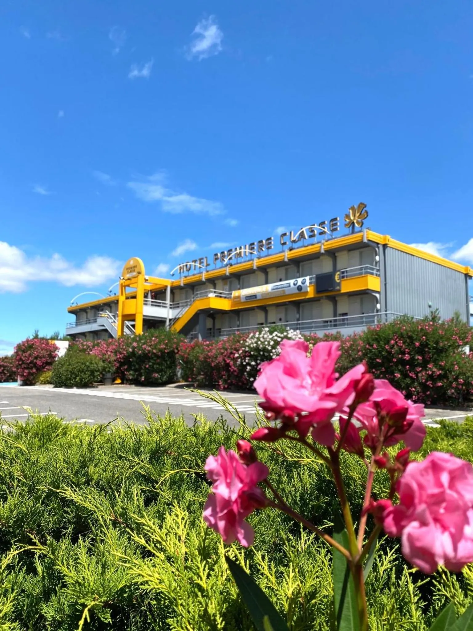 Garden in Premiere Classe Perpignan Sud