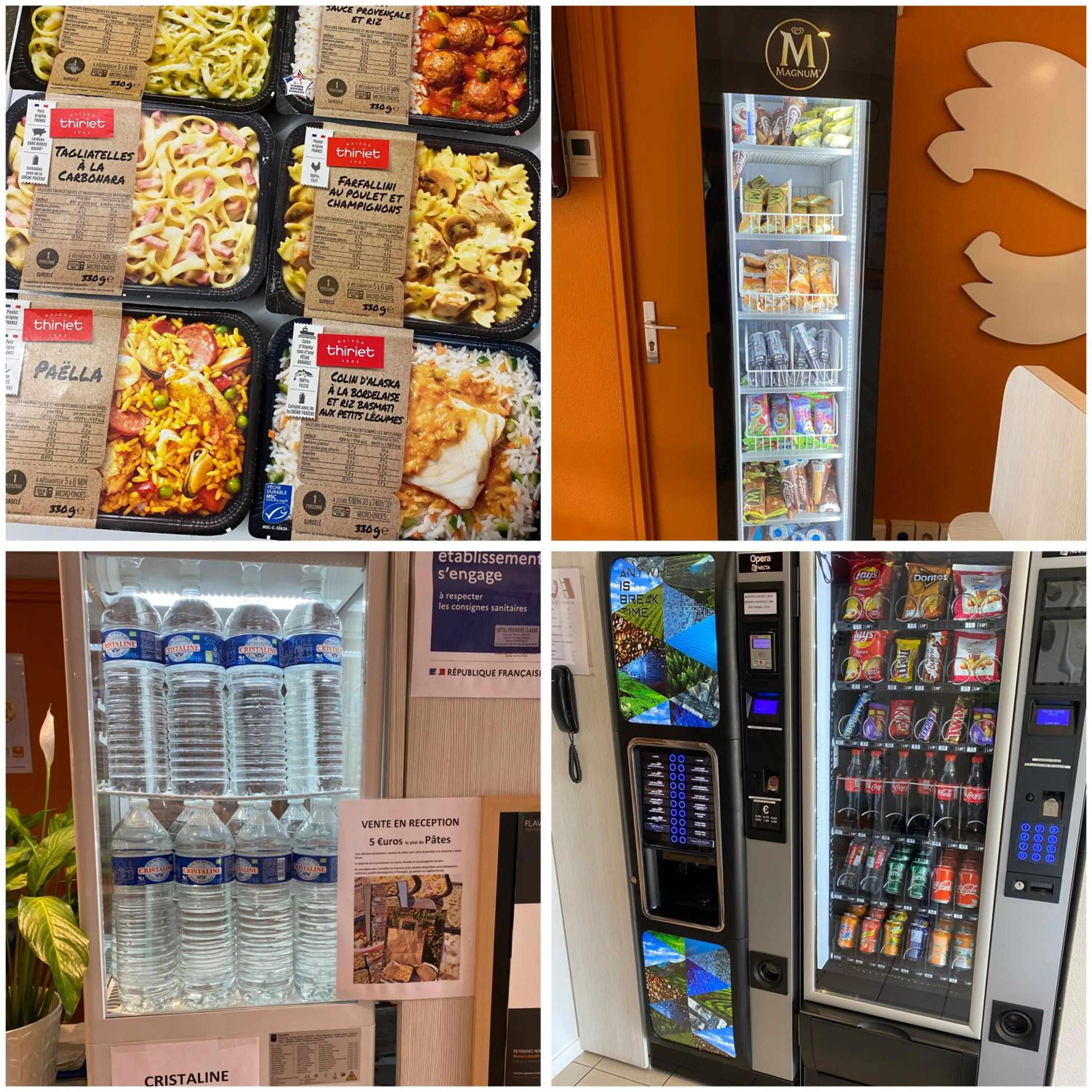 Food and drinks in Premiere Classe Perpignan Sud