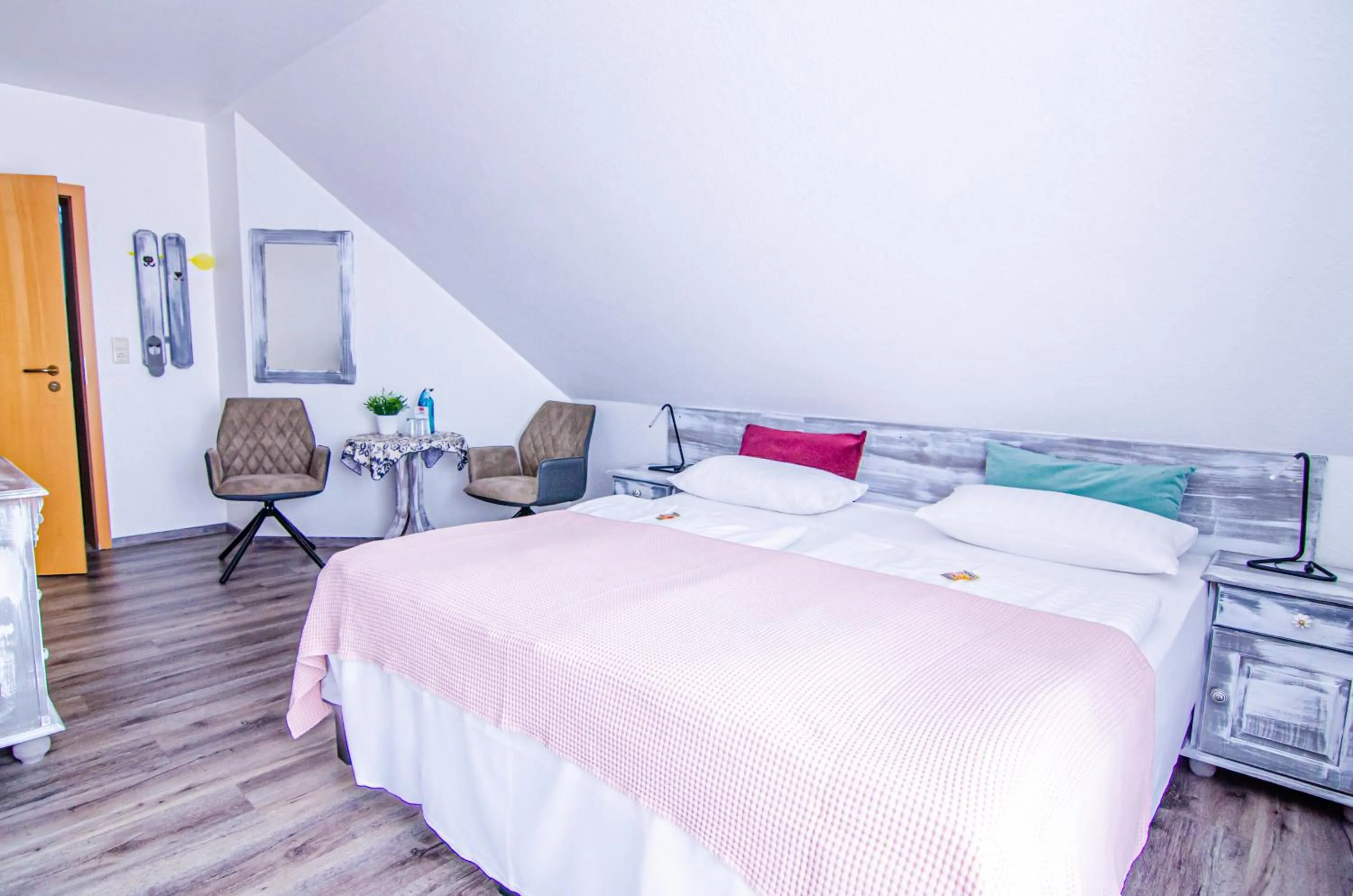 Bed in Hotel Blischke