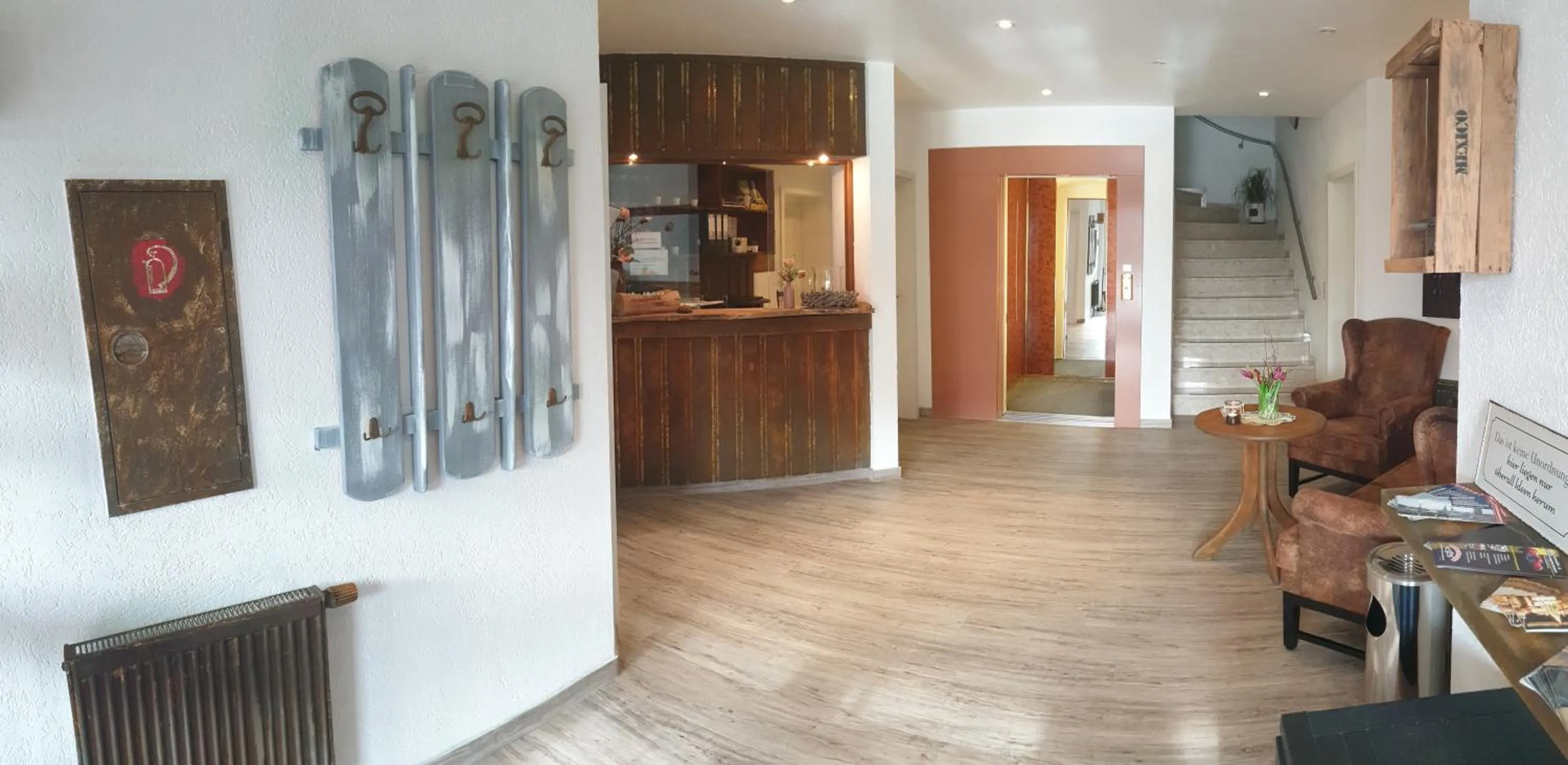 Lobby or reception in Hotel Blischke